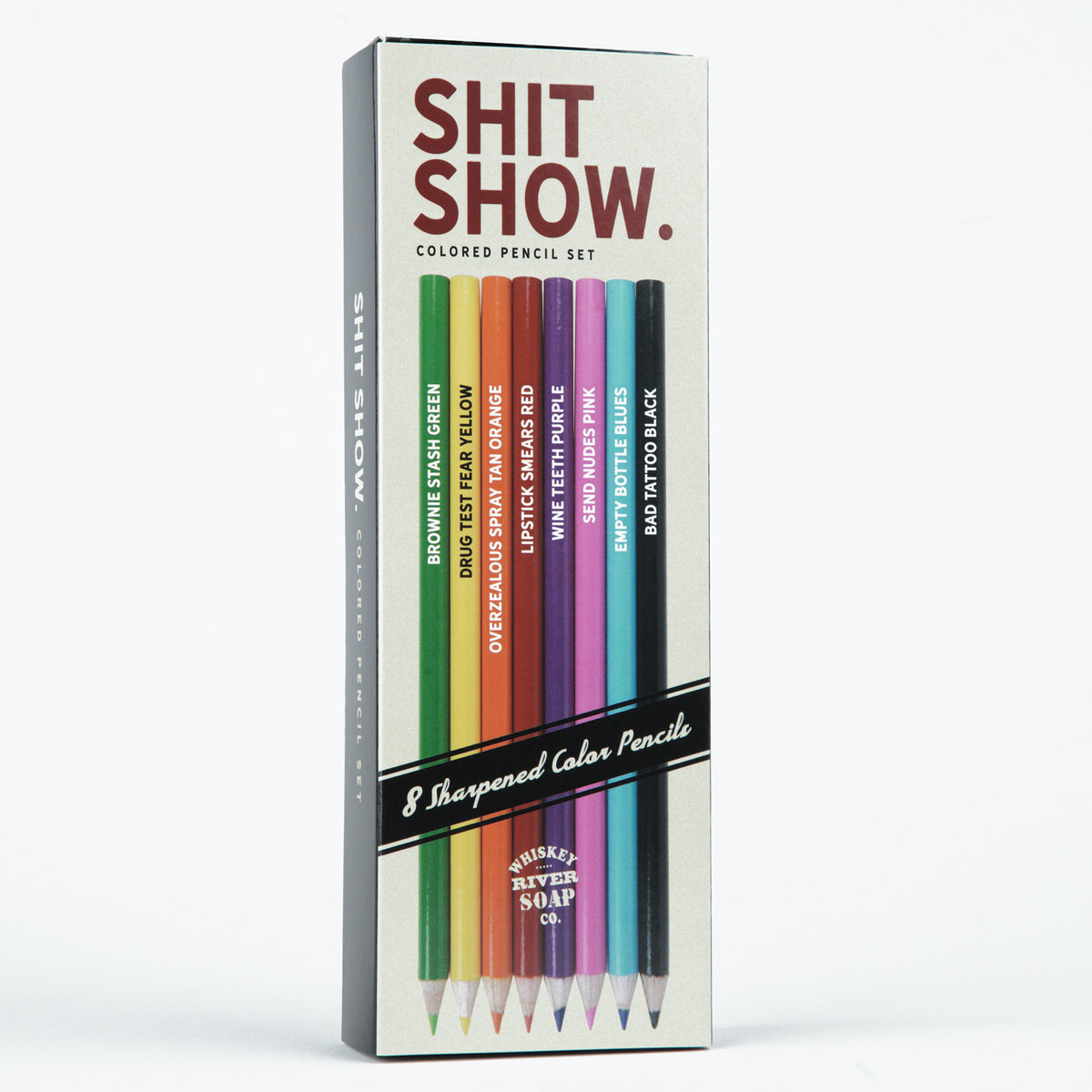 Sh*t Show Colored Pencils from Whiskey River Soap Co. – Urban