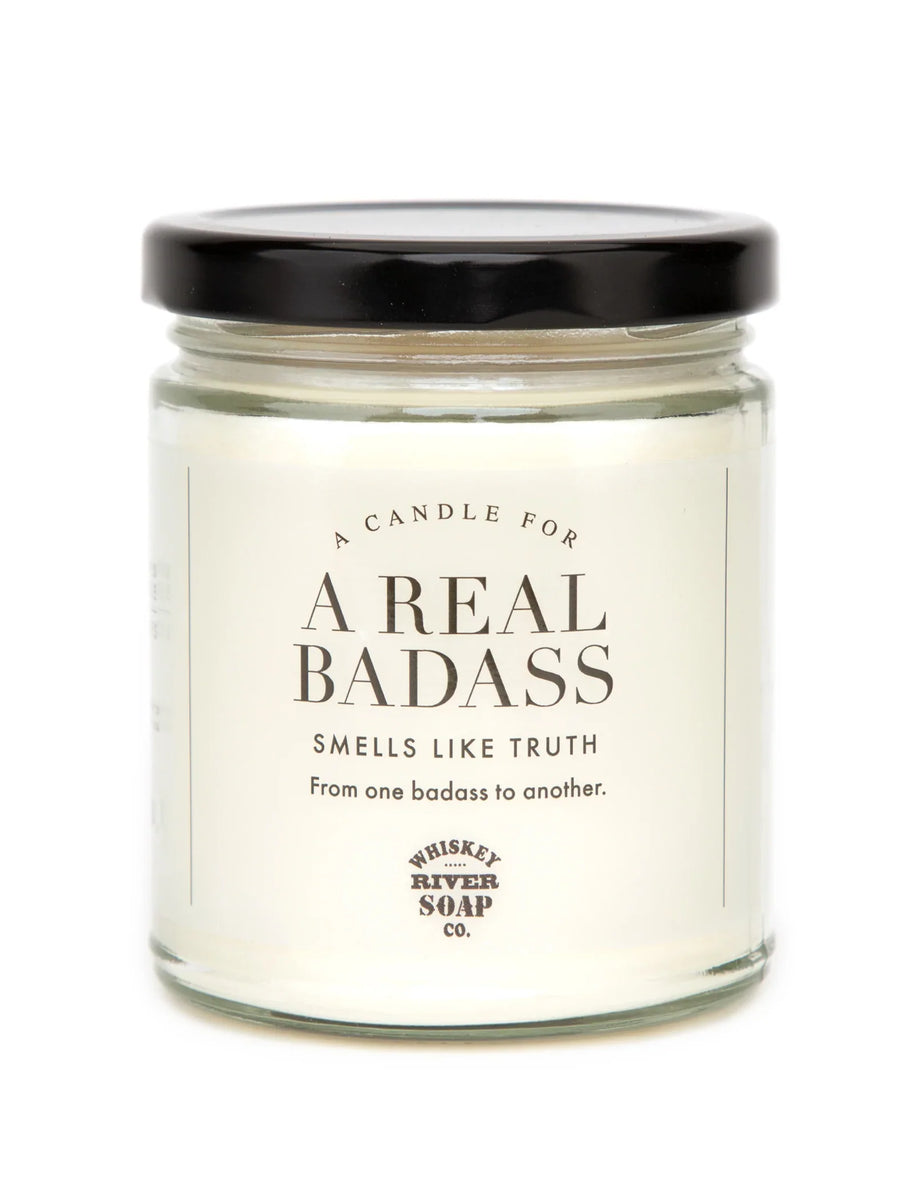 Badass Quote Candles- Choose Your Scent and Text - Badass Gifts