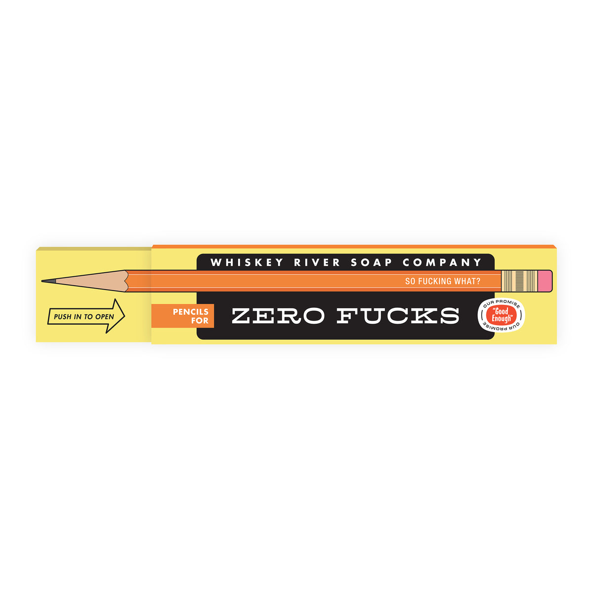 Pencils For Zero F*cks - Unique Gifts - Whiskey River Soap Co