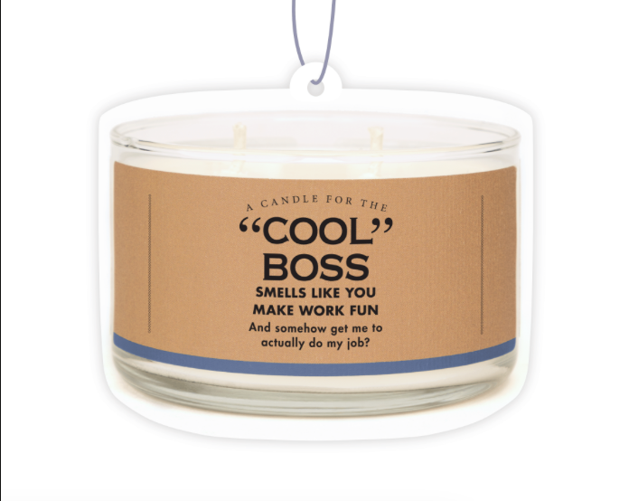 The "Cool" Boss Air Freshener