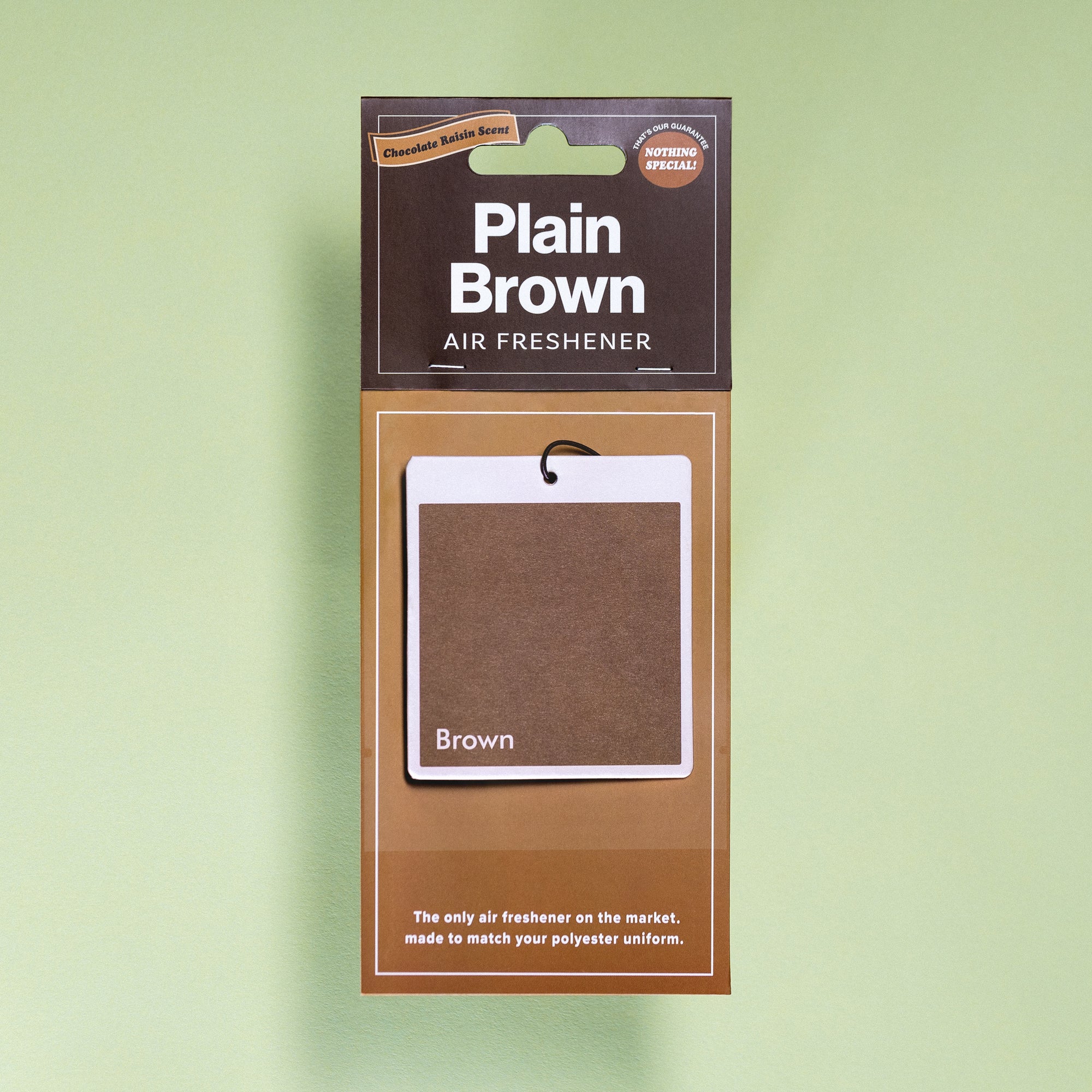 Plain Brown Milk Air Freshener