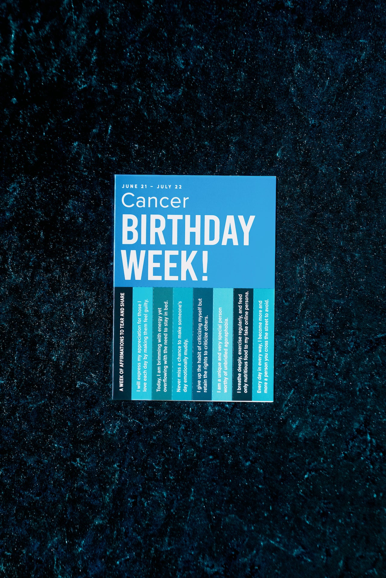 Cancer Astrology Greeting Card