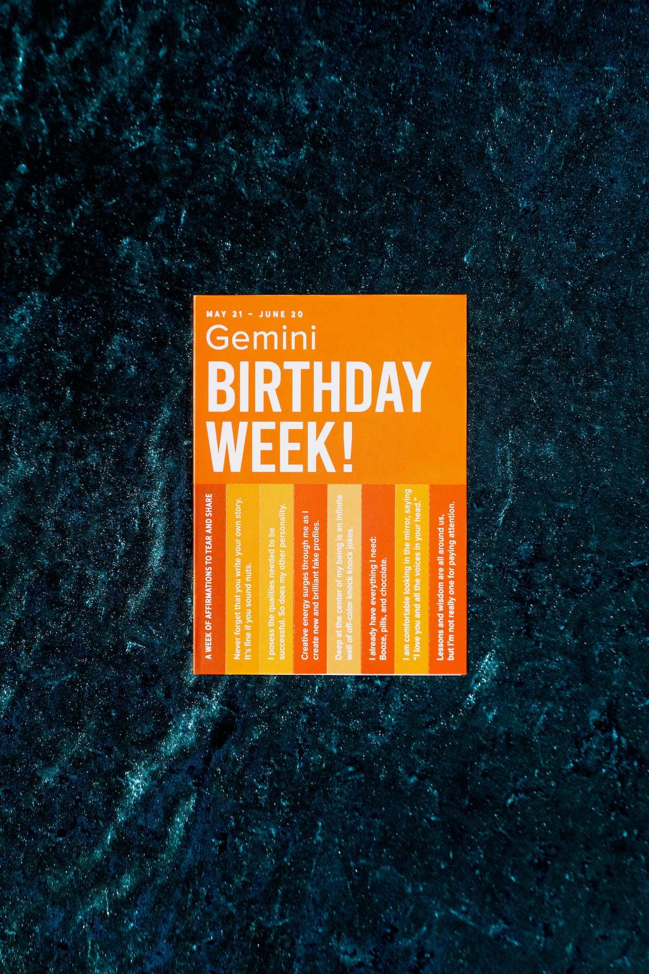 Gemini Astrology Greeting Card