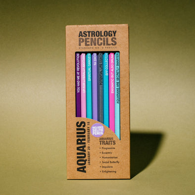 Astrology Pencils Aquarius