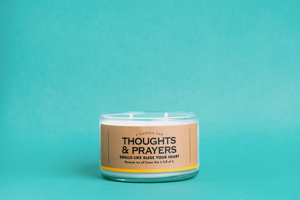 A Candle for Thoughts and Prayers