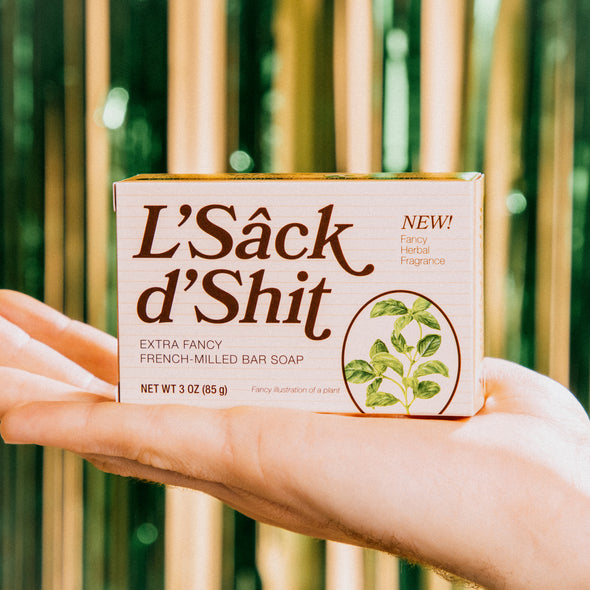 Sack of Shit - Fancy French Boxed Bar Soap