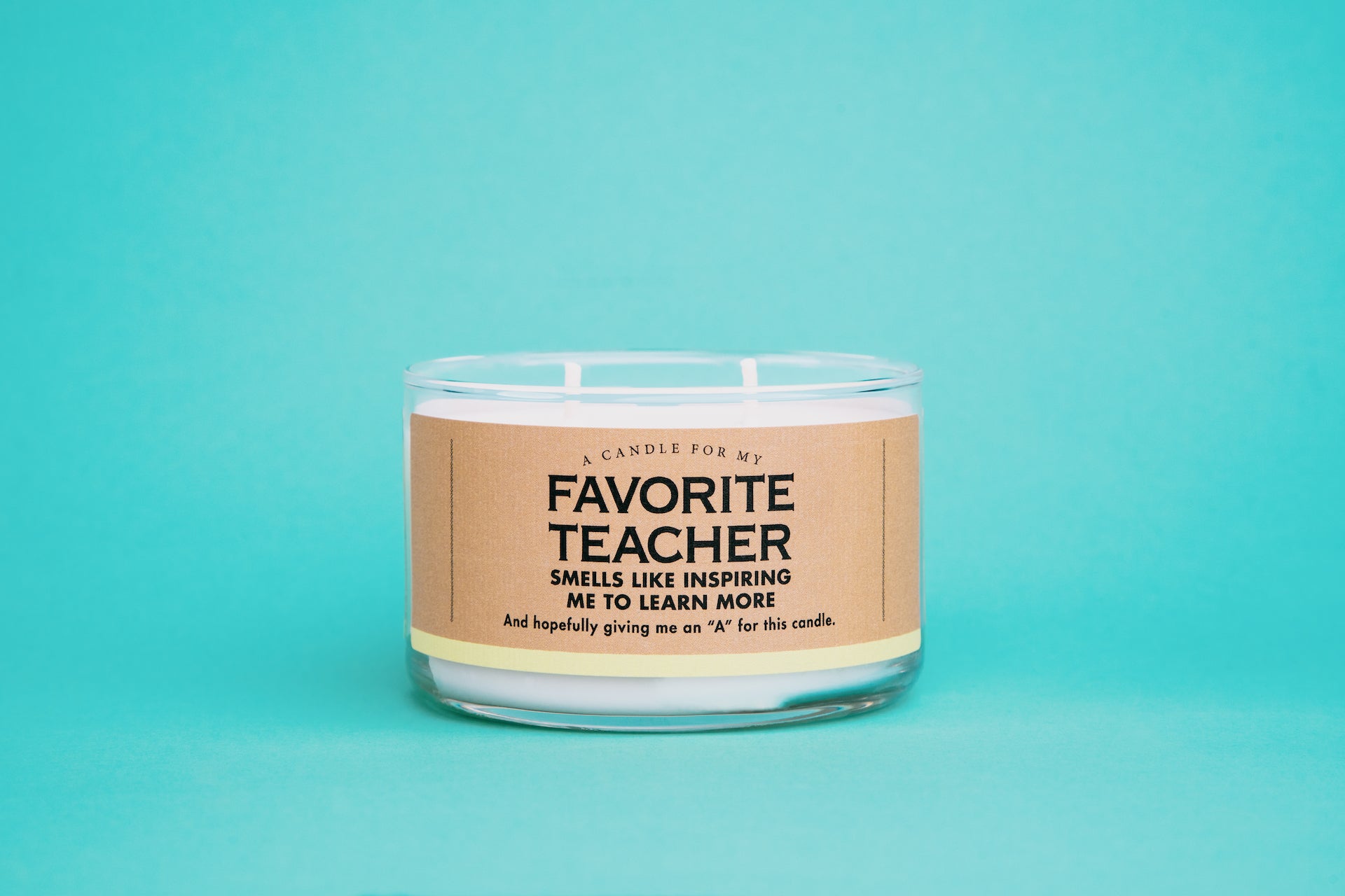 A Candle for My Favorite Teacher - Candle