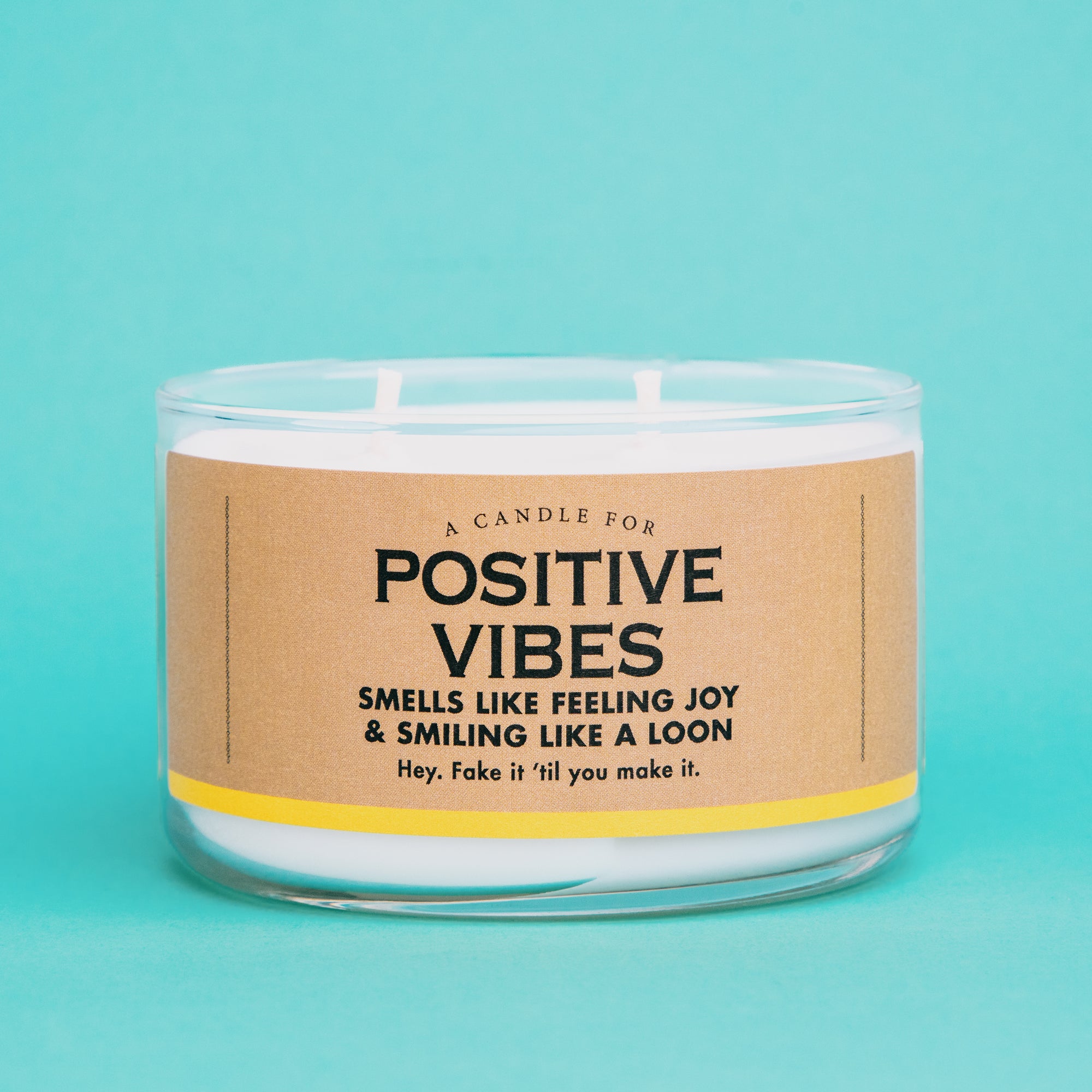 A Candle for Positive Vibes