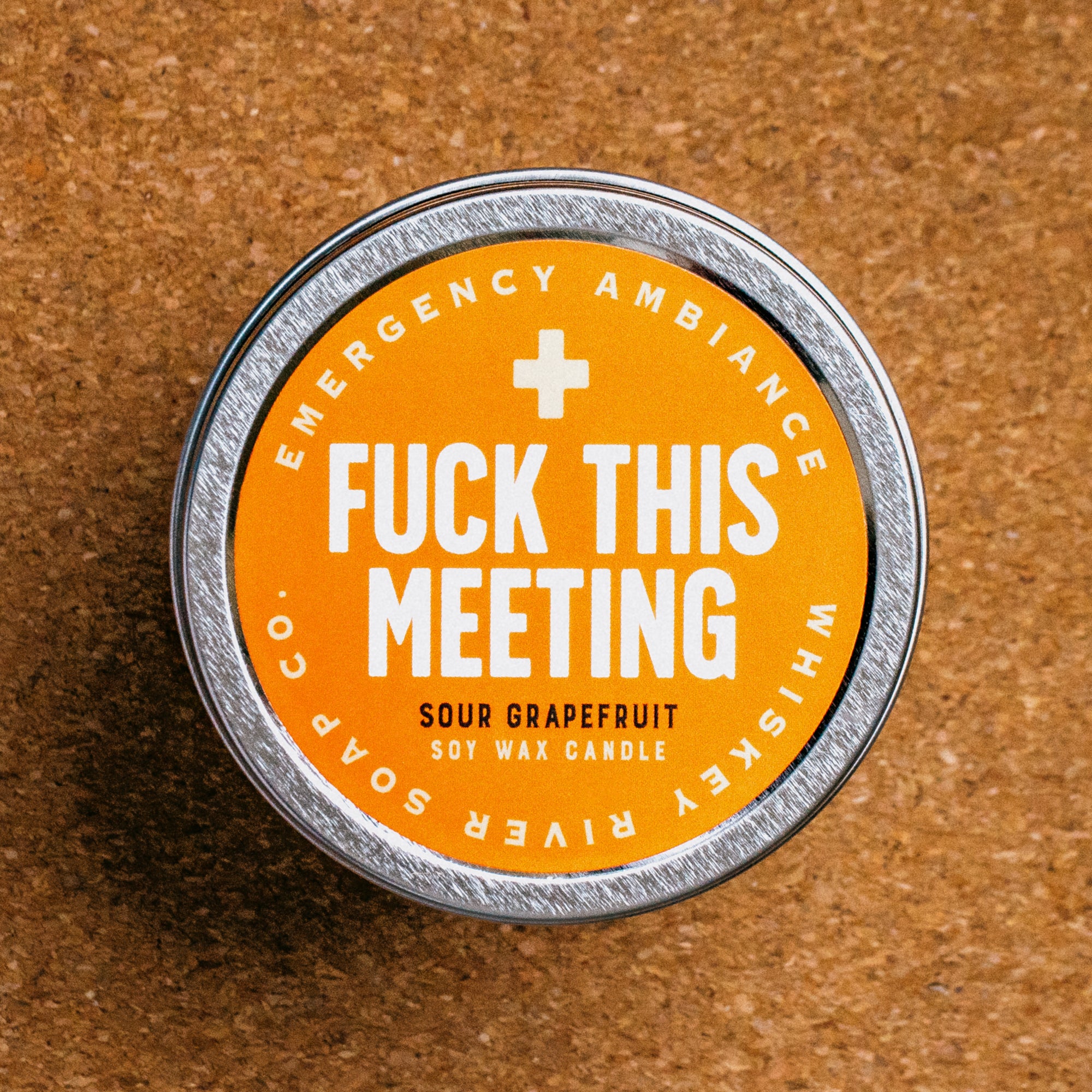 Fuck This Meeting Emergency Ambiance Travel Tin - Emergency Ambiance