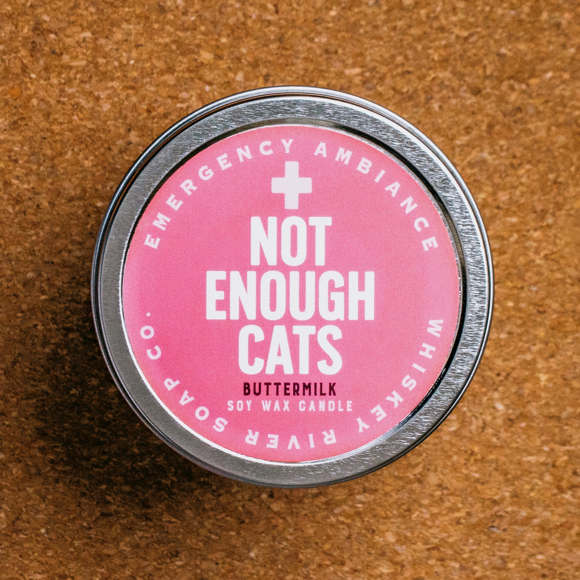 Not Enough Cats Emergency Ambiance Travel Tin - Emergency Ambiance