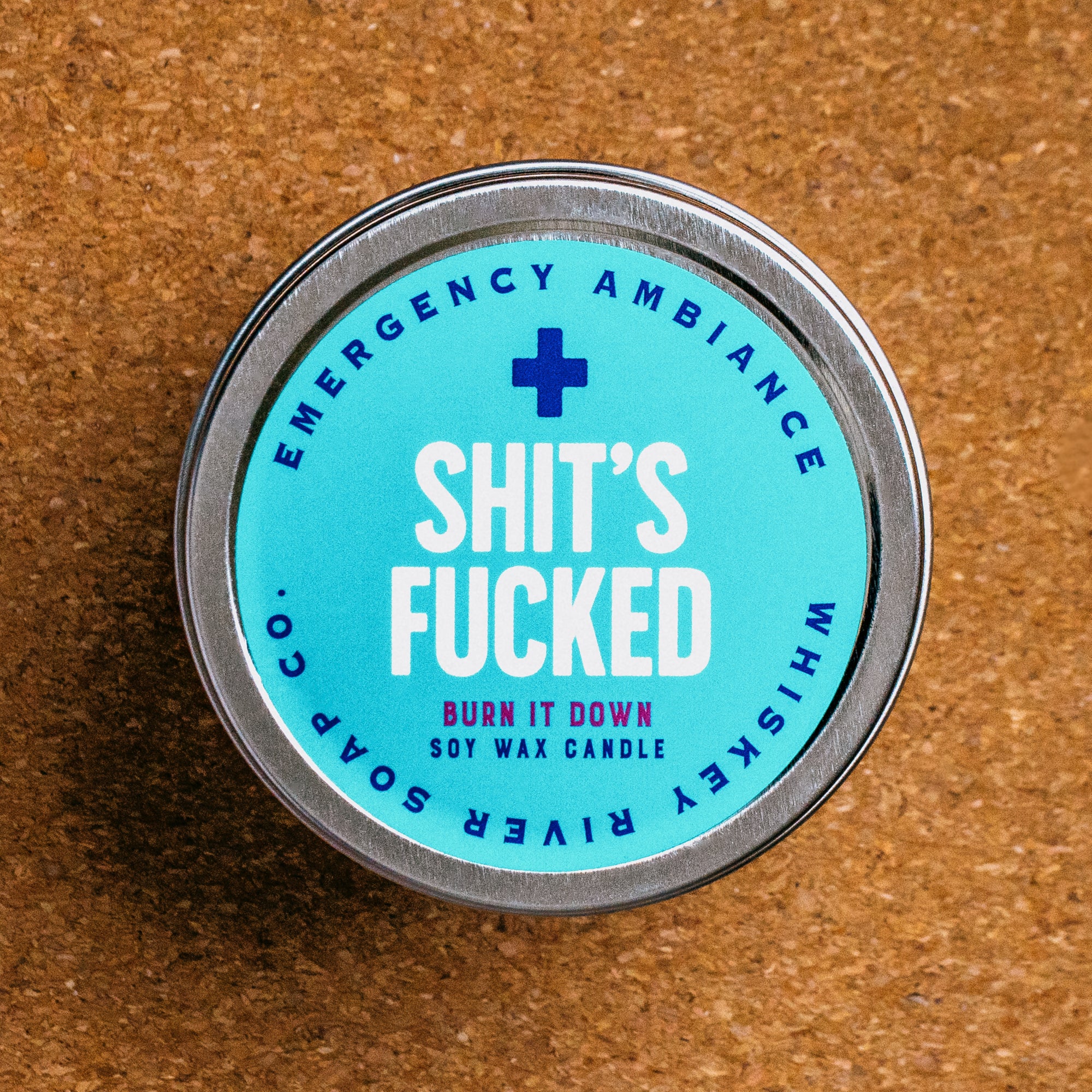 Shit’s Fucked Emergency Ambiance Travel Tin - Emergency Ambiance