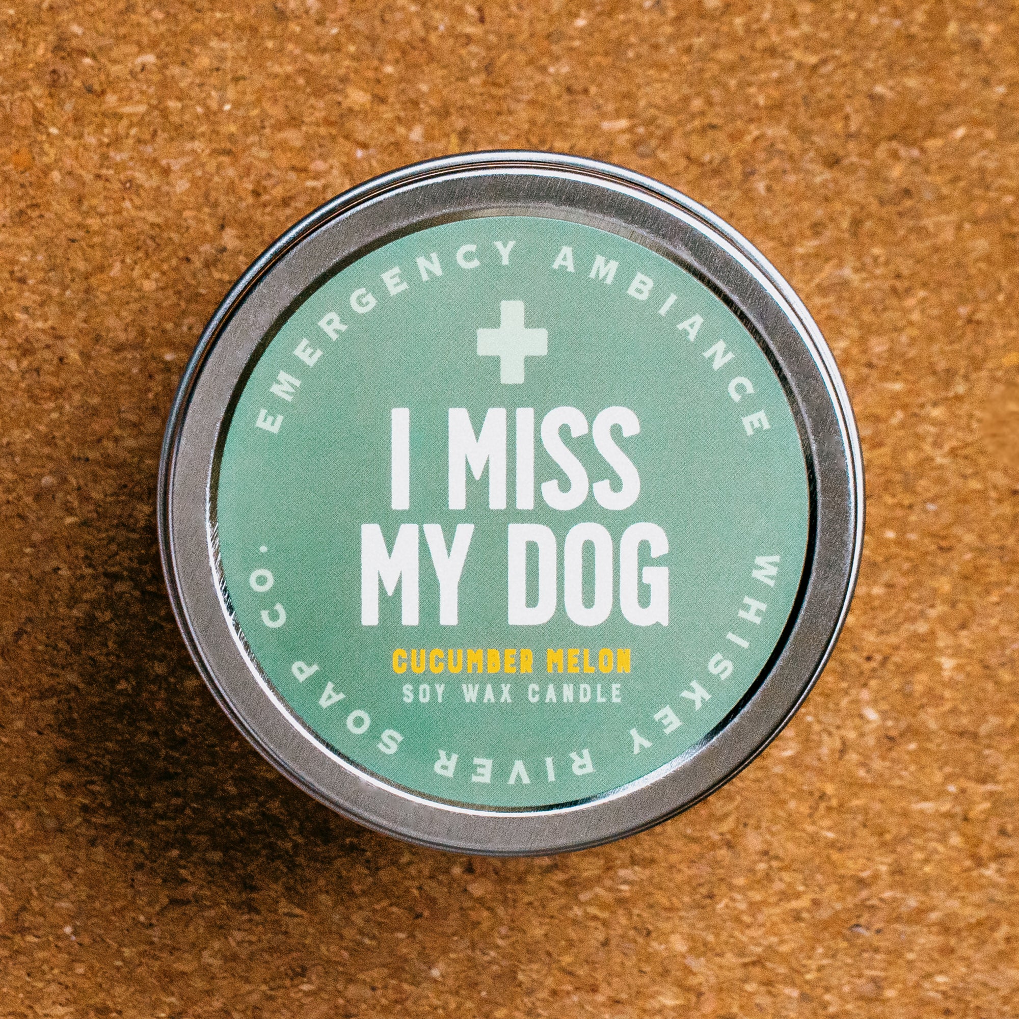 I Miss My Dog Emergency Ambiance Travel Tin