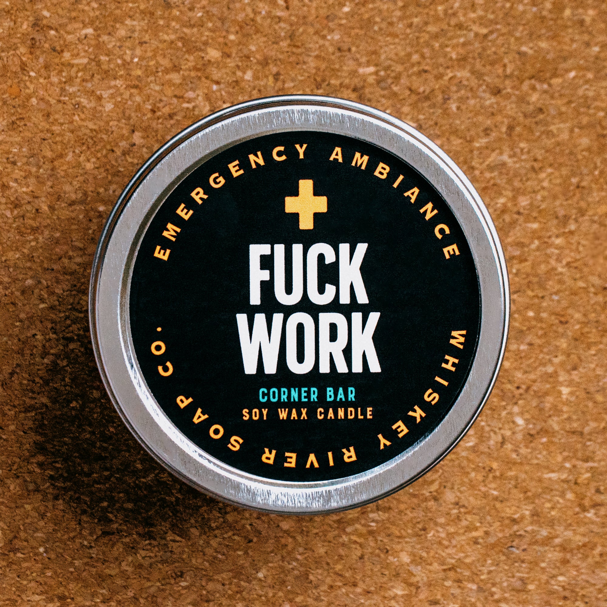 Fuck Work Emergency Ambiance Travel Tin - Emergency Ambiance