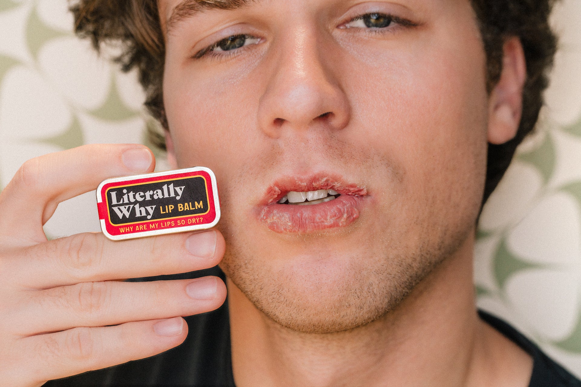 "Literally Why" Old School Lip Balm Tin