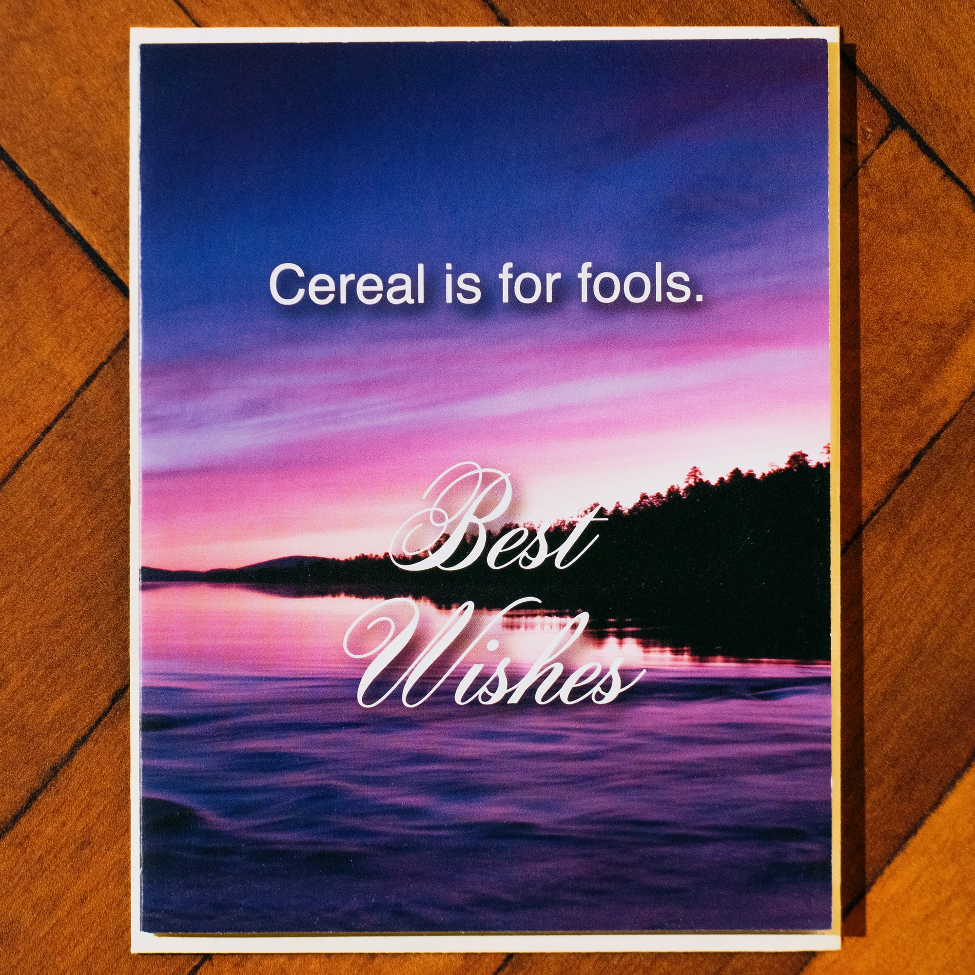 Cereal Greeting Card