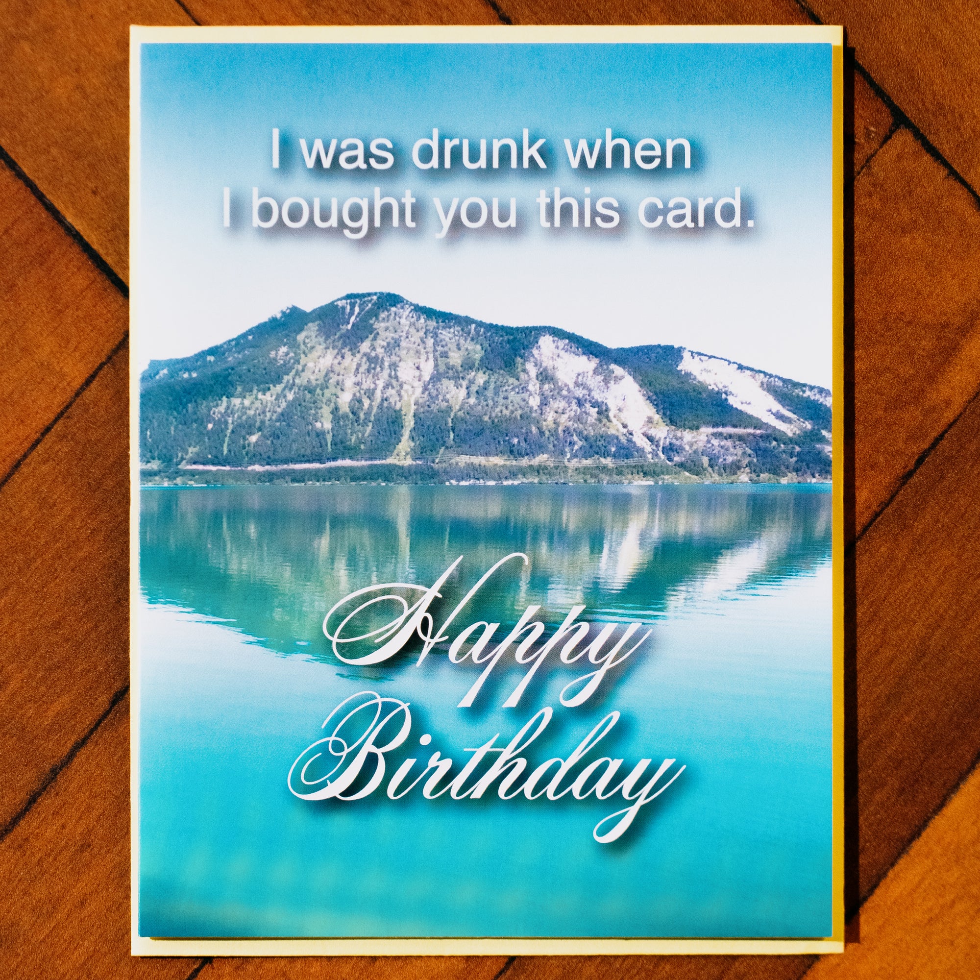 Drunk Greeting Card