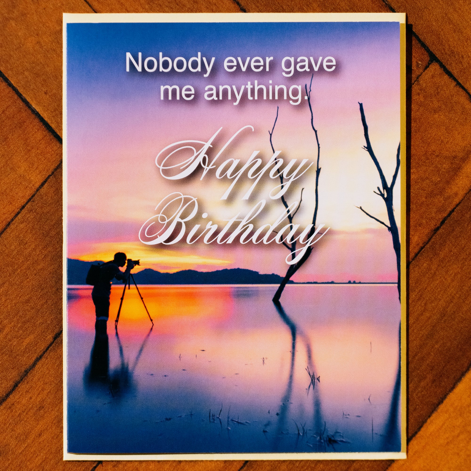 Nobody Greeting Card