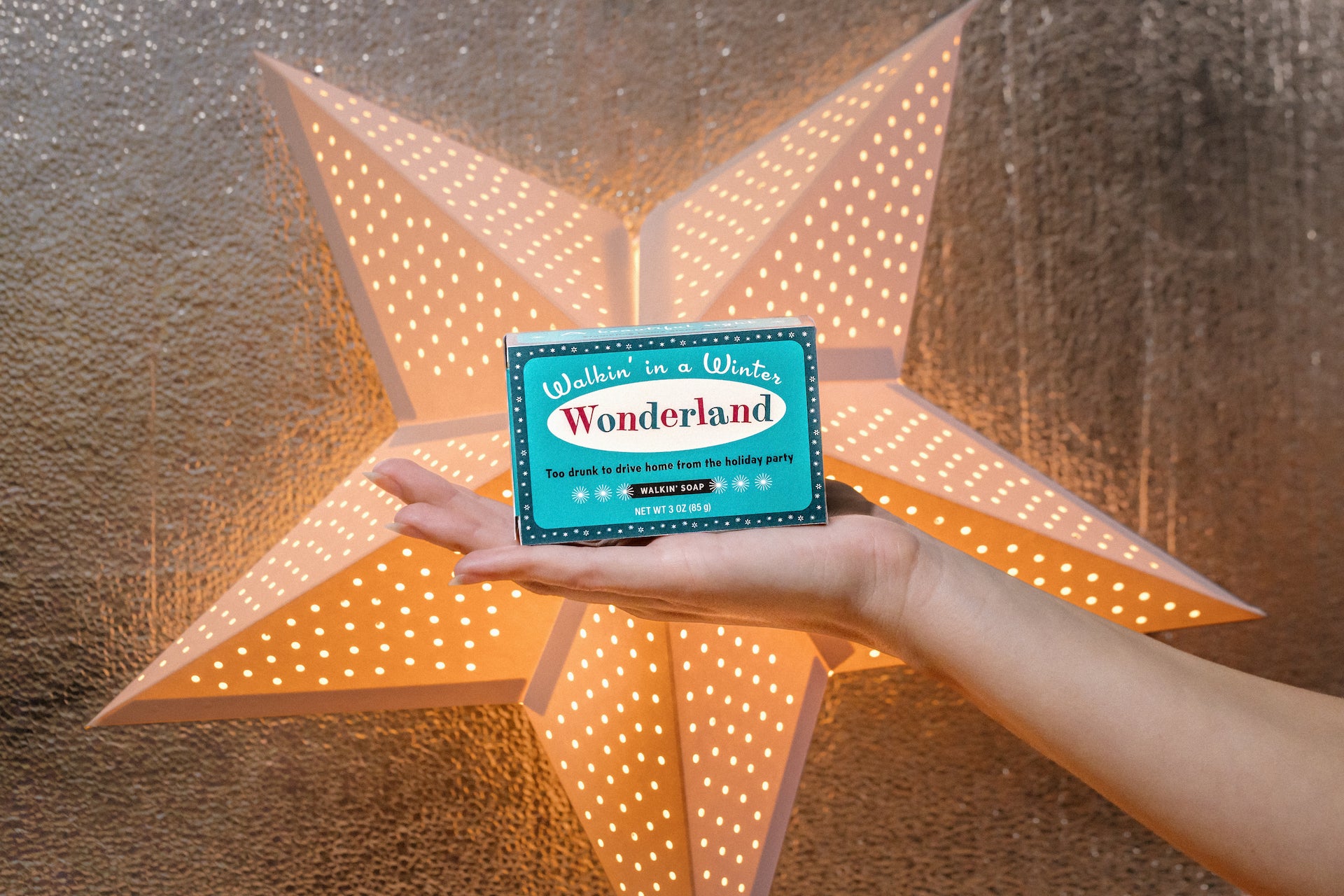 Wonderland Holiday Triple-Milled Boxed Bar Soap