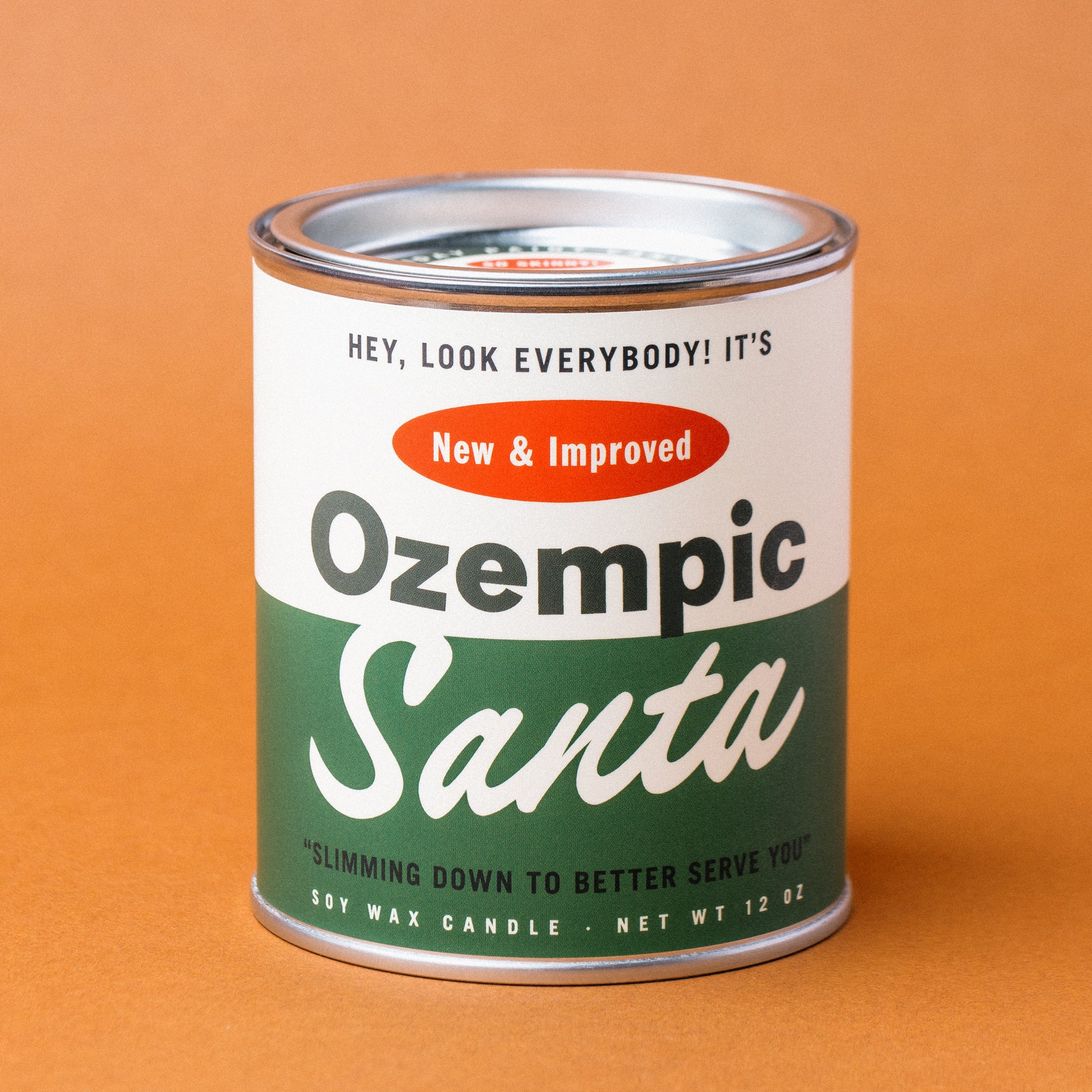 Ozempic Santa Paint Can·dle