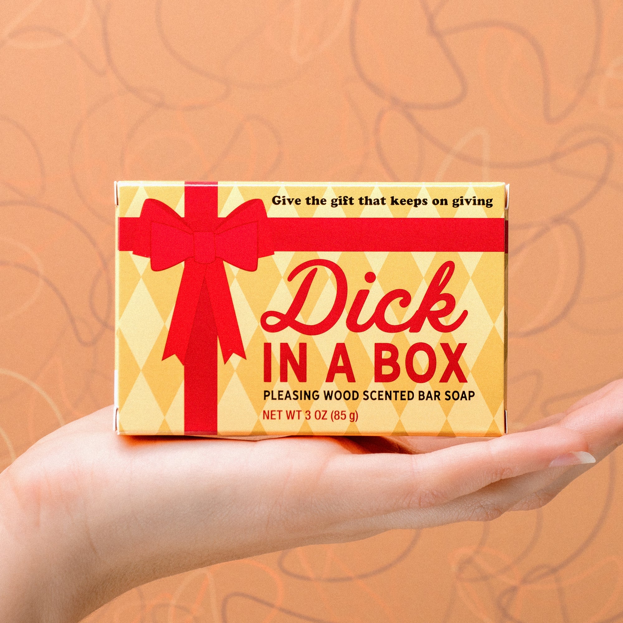 Dick in a Box Holiday Triple-Milled Boxed Bar Soap