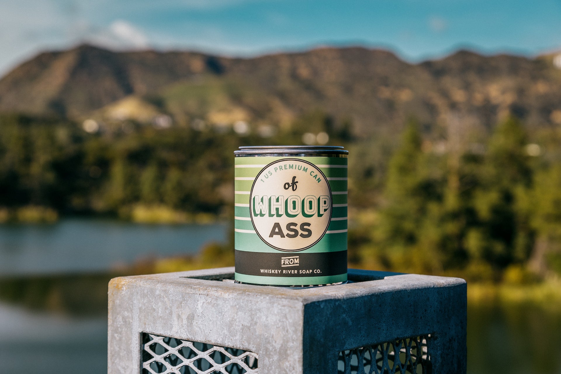 Whoop Ass Vintage Paint Can·dle