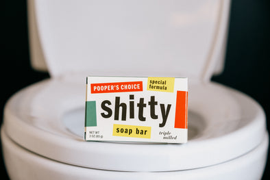 Pooper's Choice - Shitty Award Boxed Bar Soap