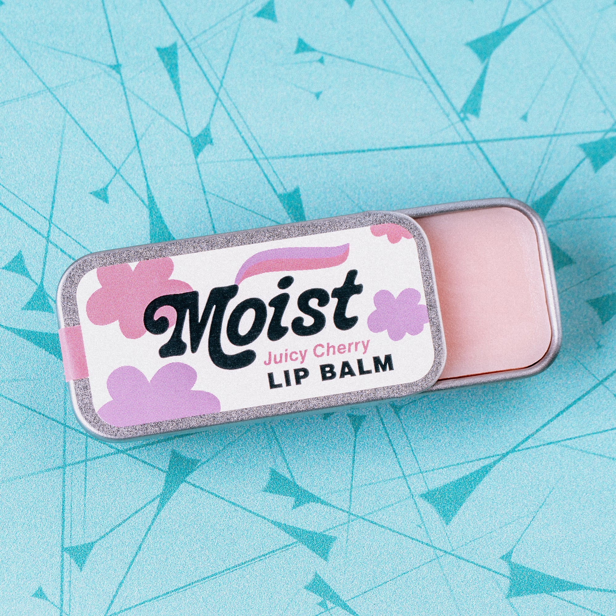 "Moist" Old School Lip Balm Tin