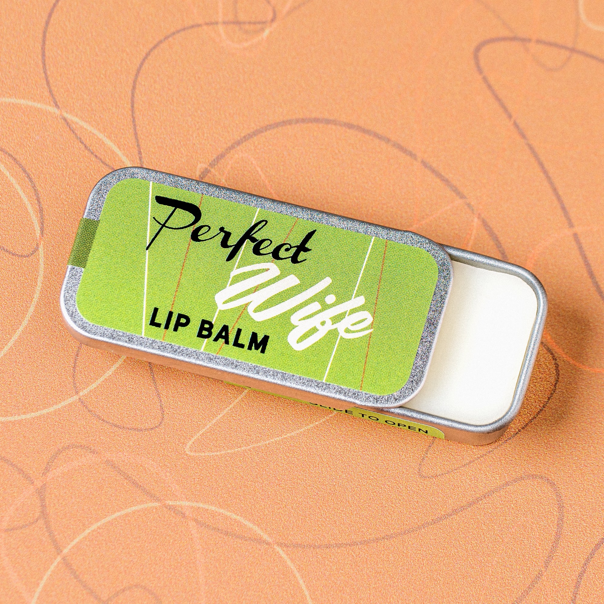 "Perfect Wife" Old School Lip Balm Tin