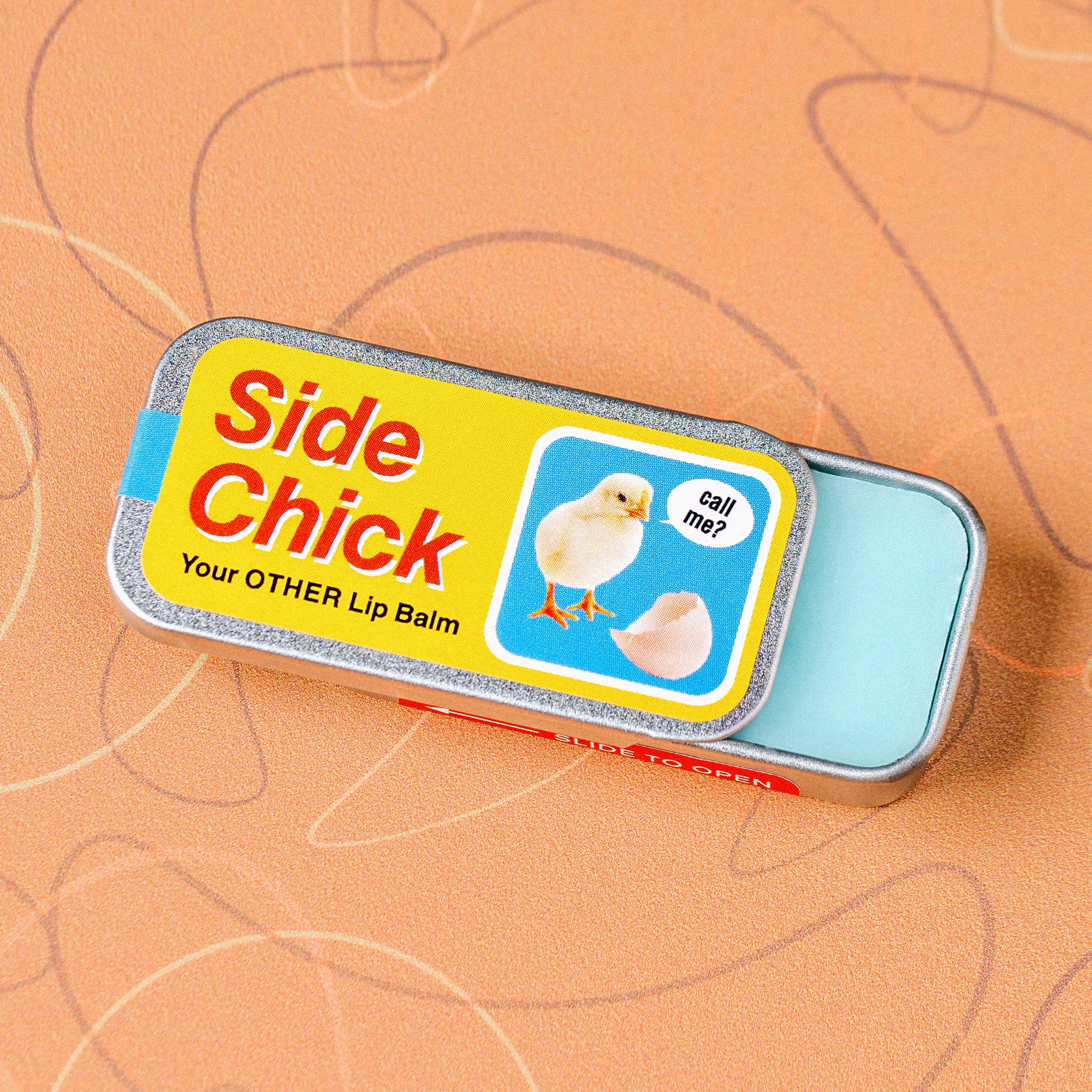 "Side Chick" Old School Lip Balm Tin