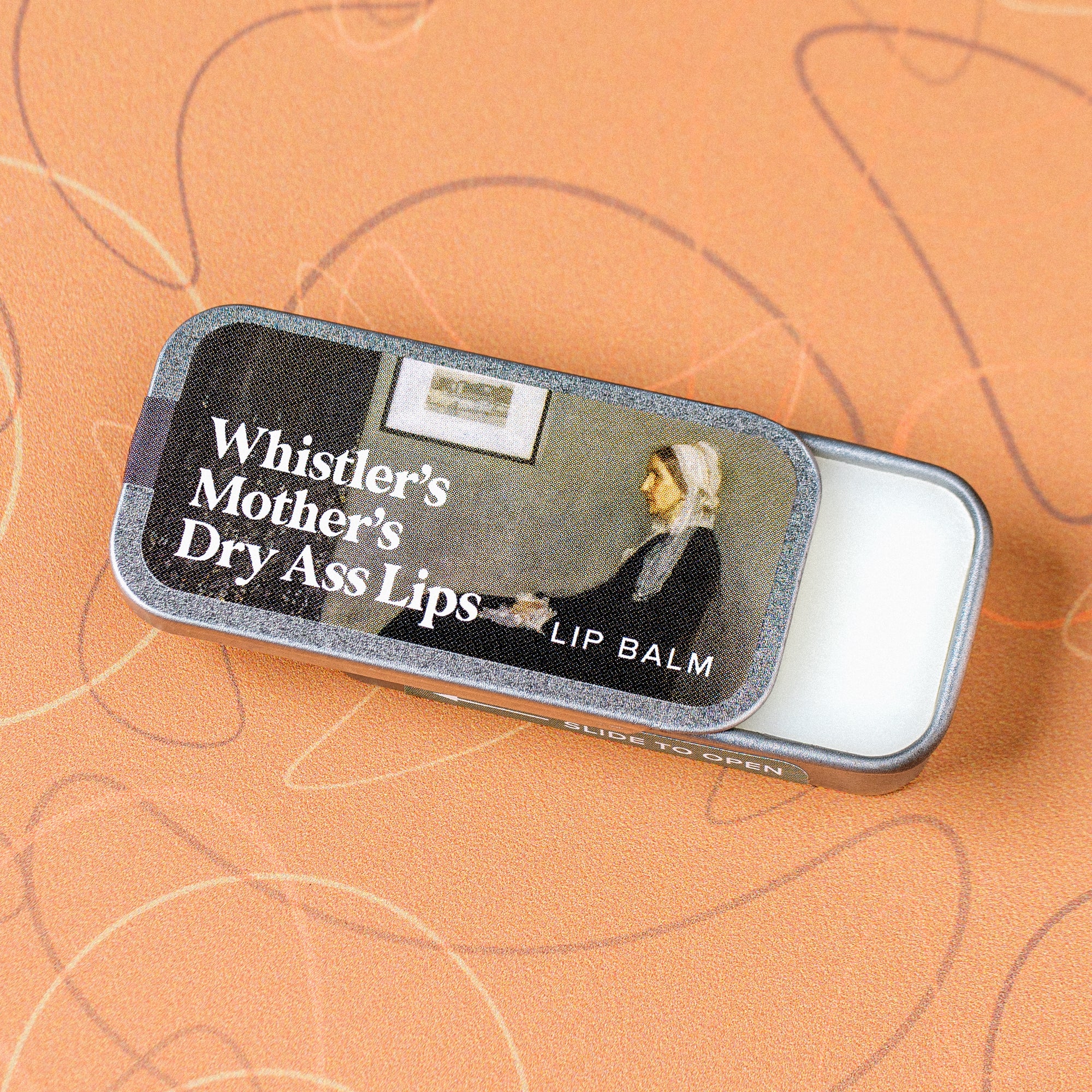 ’Whistler’s Mother’s’ Old School Lip Balm Tin - Lip Balm