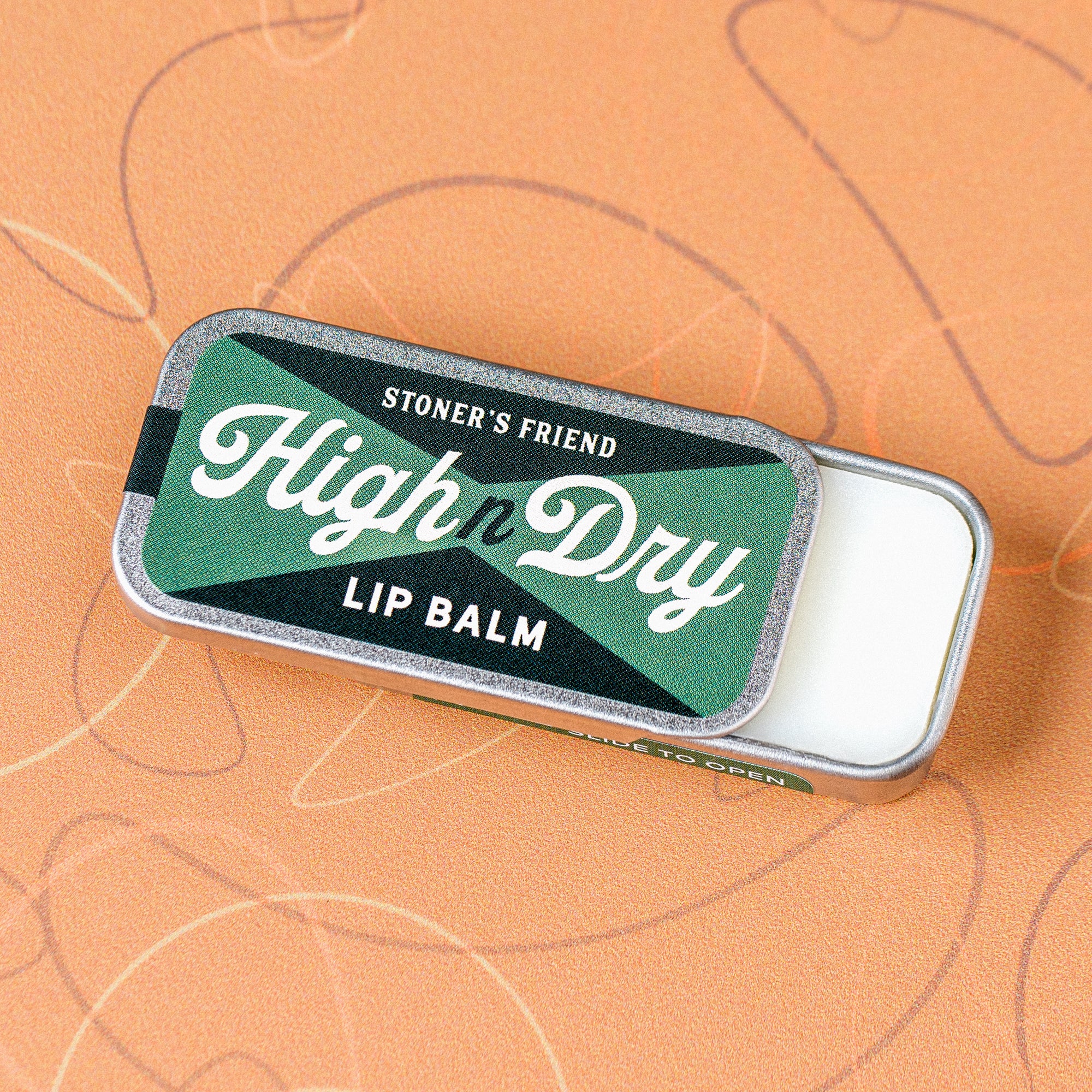 ’High n Dry’ Old School Lip Balm Tin - Lip Balm