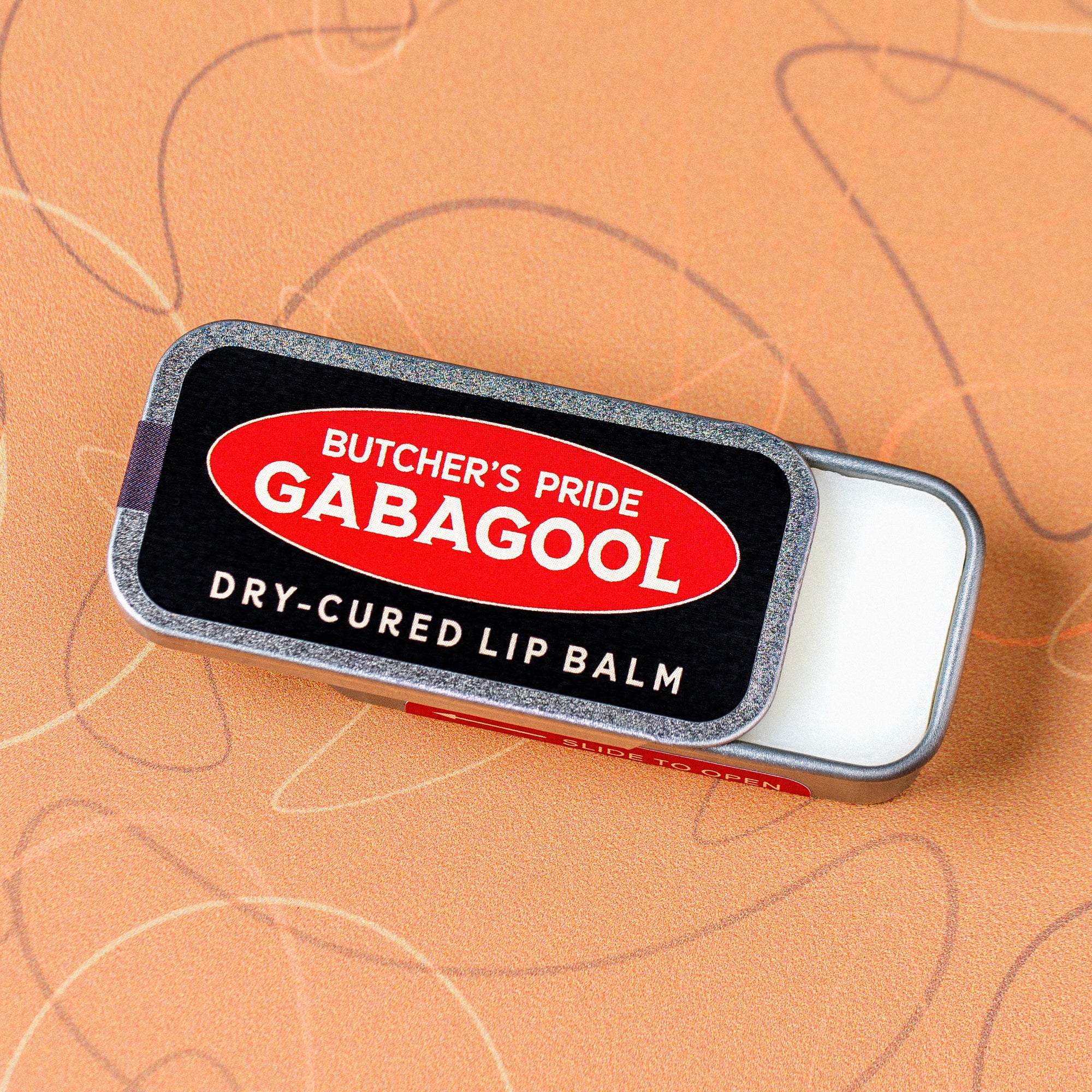 "Gabagool" Old School Lip Balm Tin