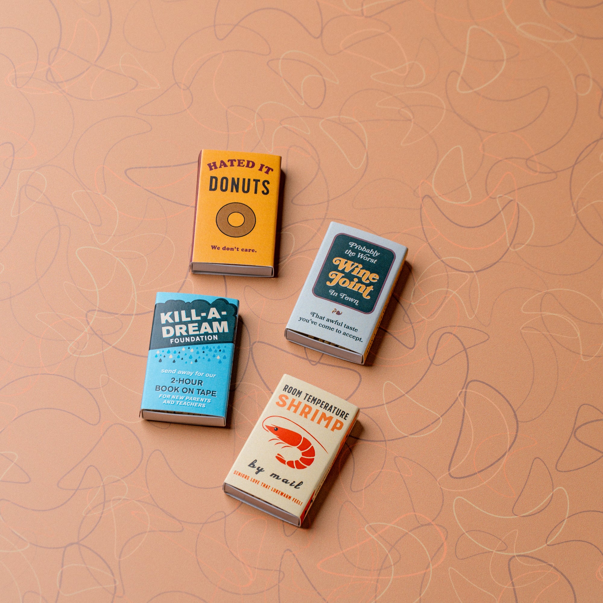 Old School Matchboxes Full Set: The Lost Release - Matchbooks