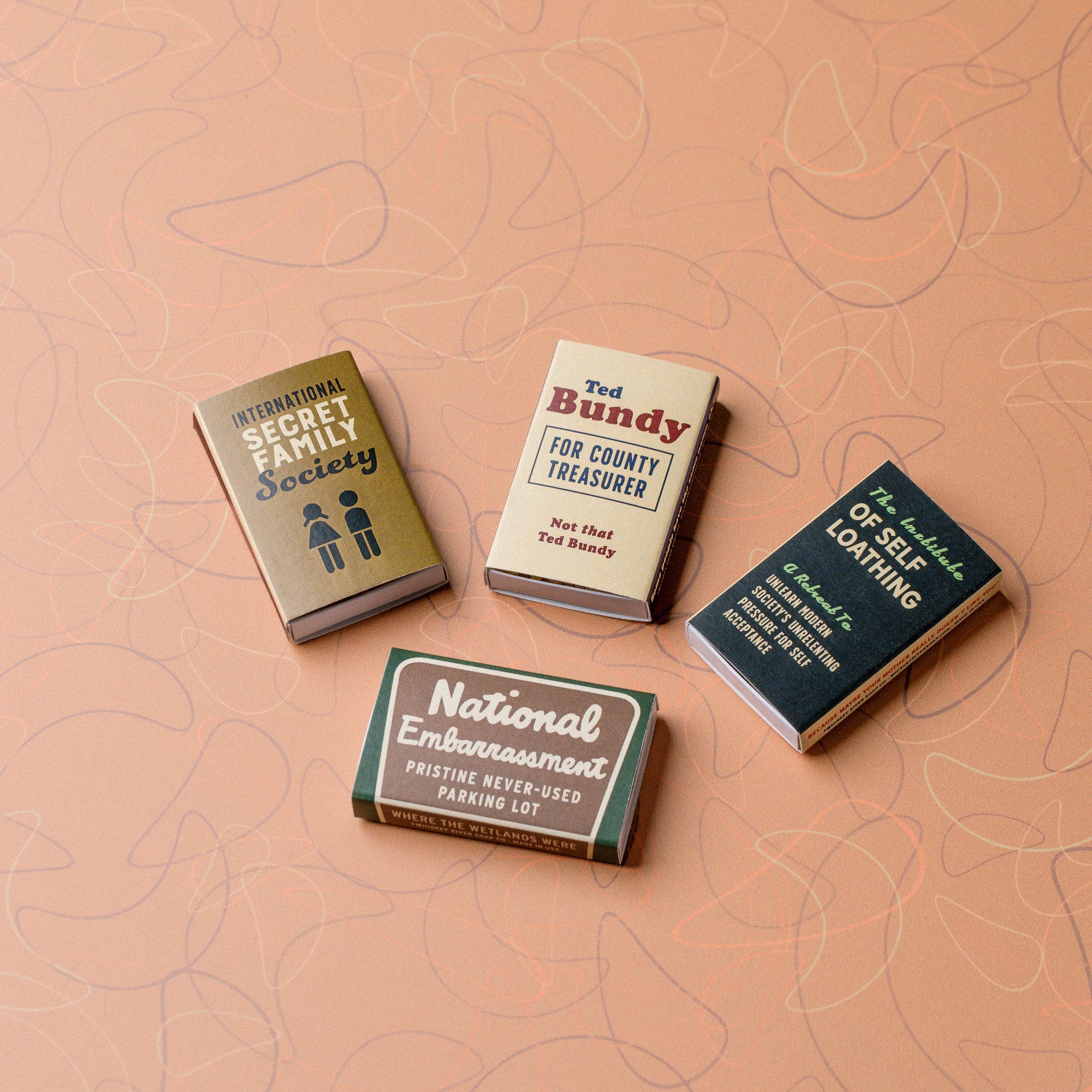 Old School Matchboxes Full Set: The Lost Release - Matchbooks