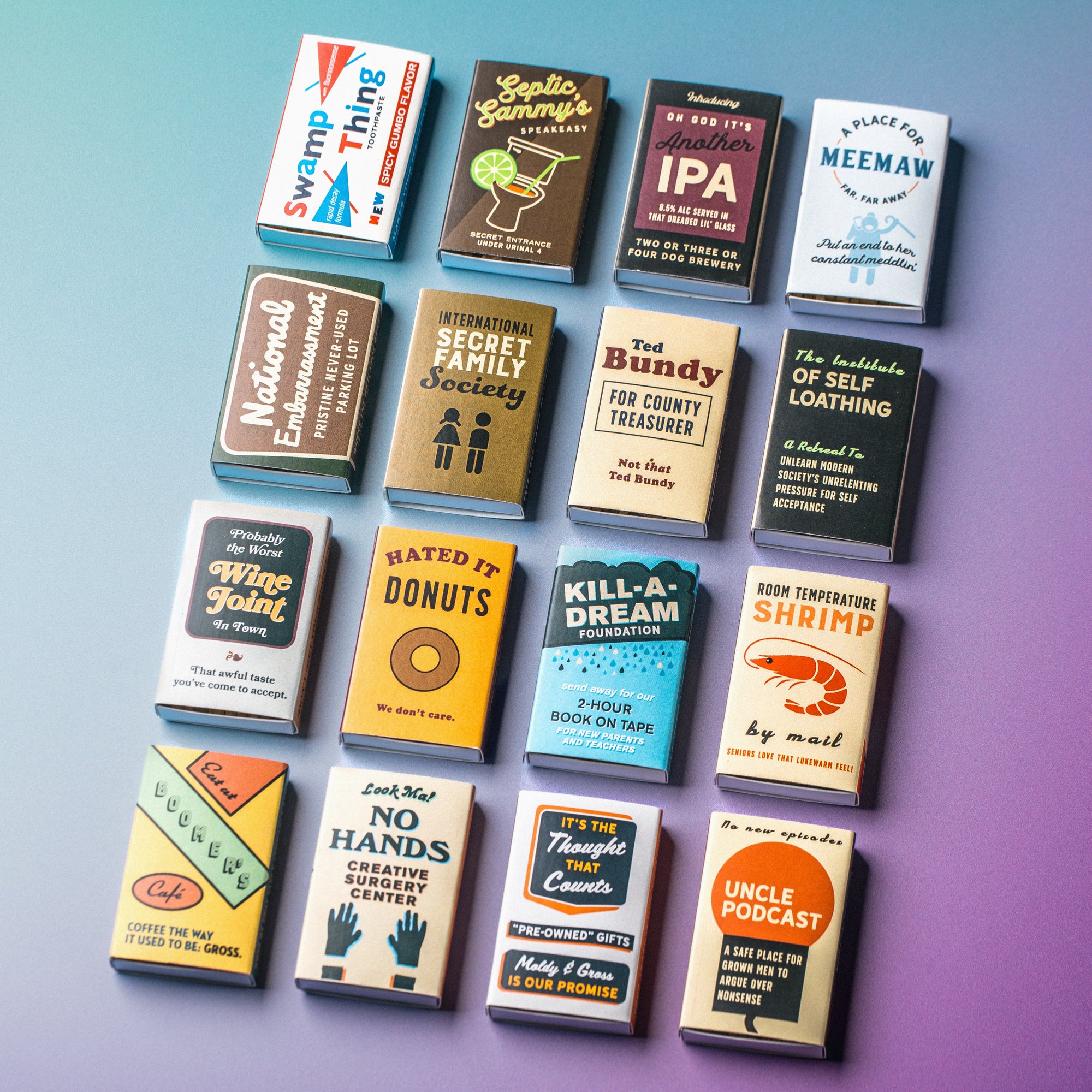 Old School Matchboxes Full Set: The Lost Release