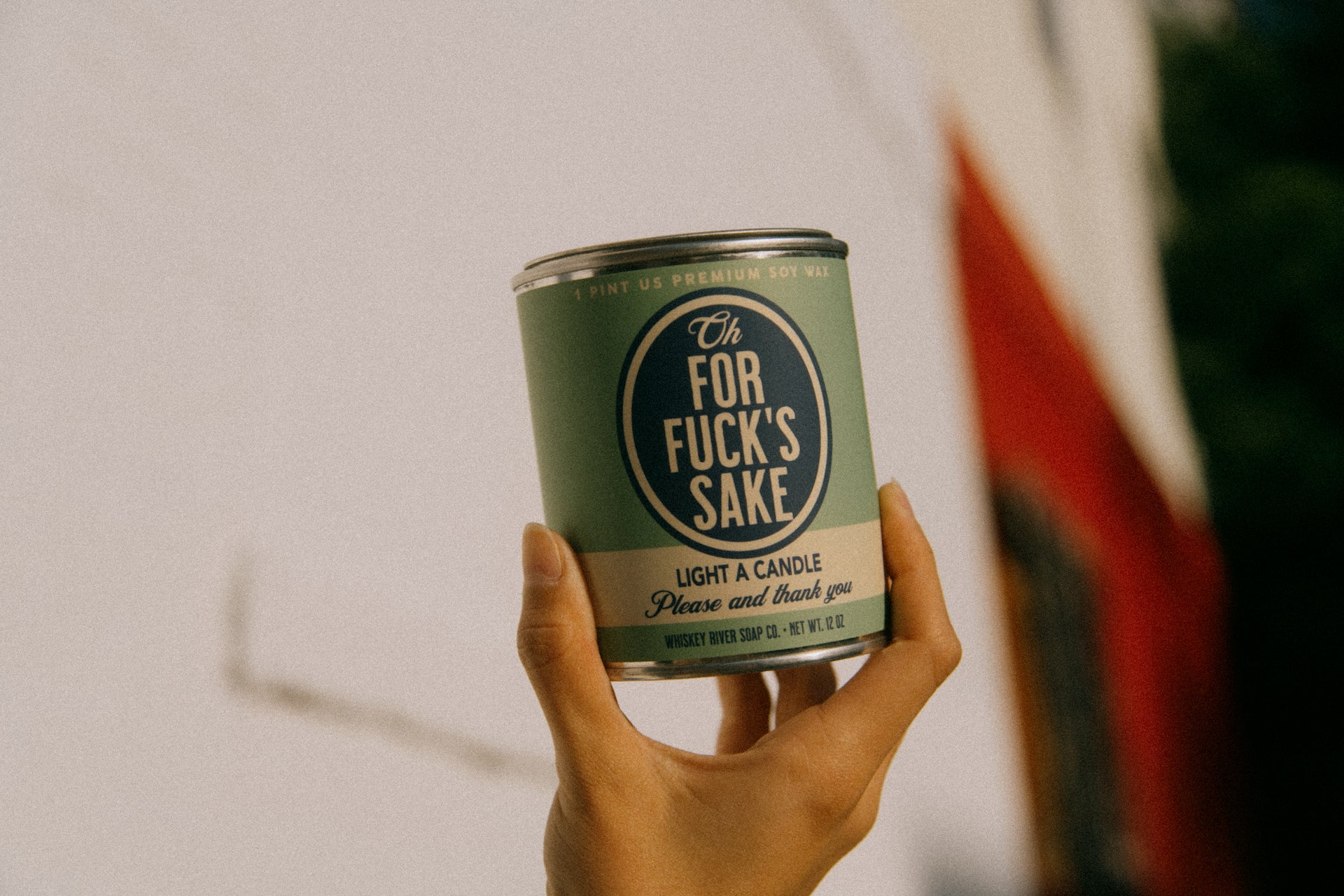 For Fuck's Sake Vintage Paint Can·dle