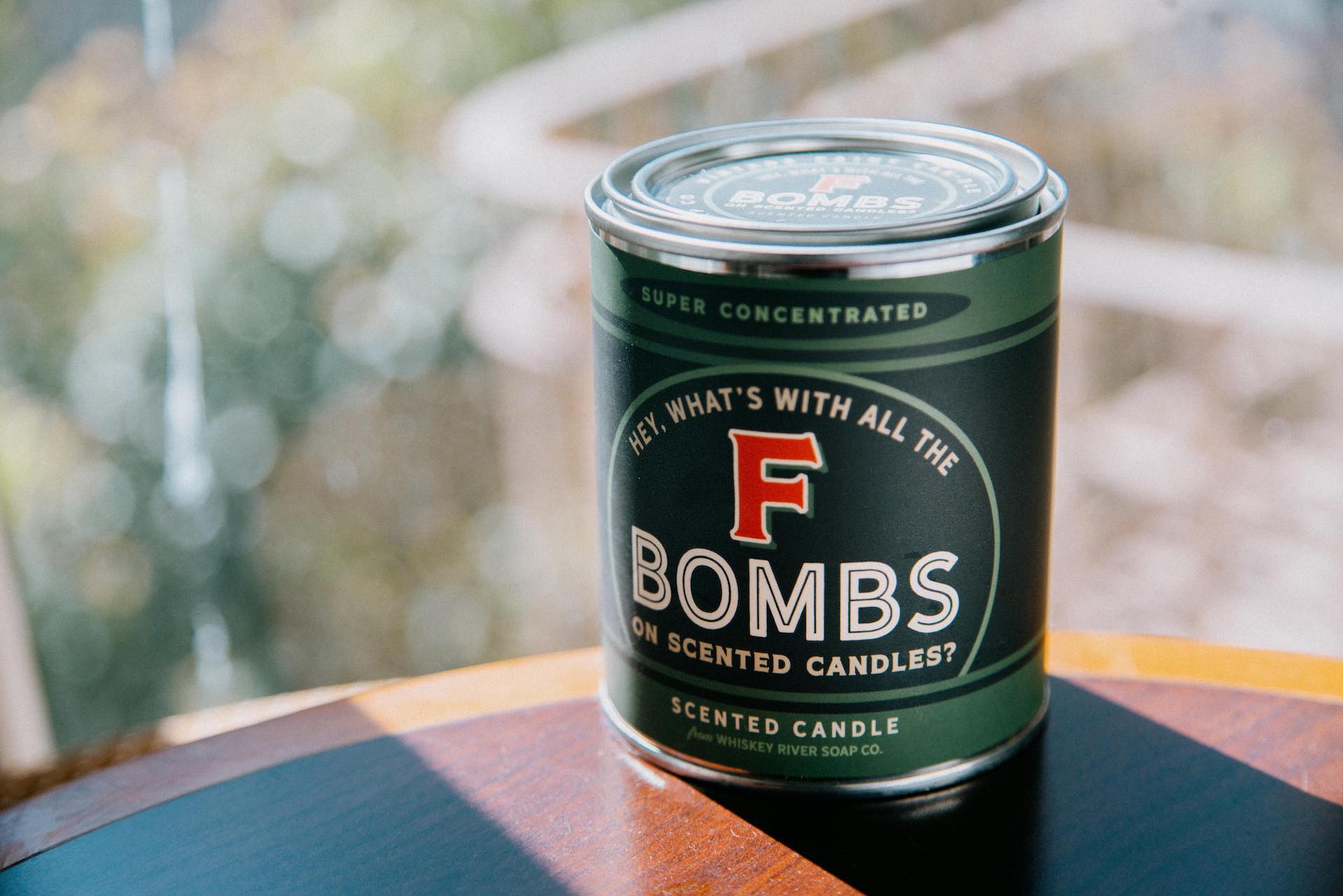 F Bombs Vintage Paint Can·dle