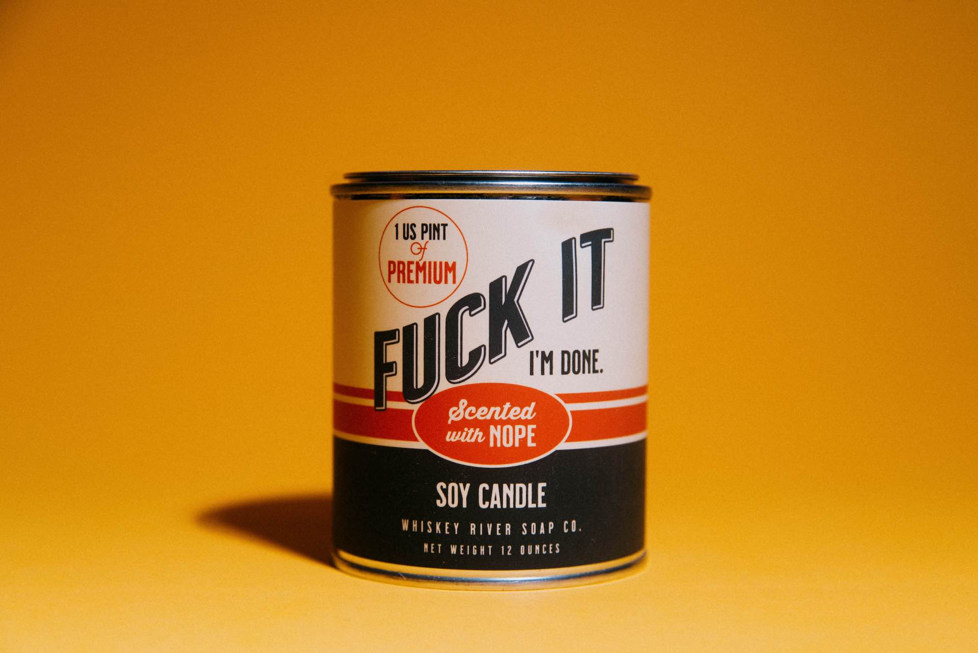 Fuck It Vintage Paint Can·dle