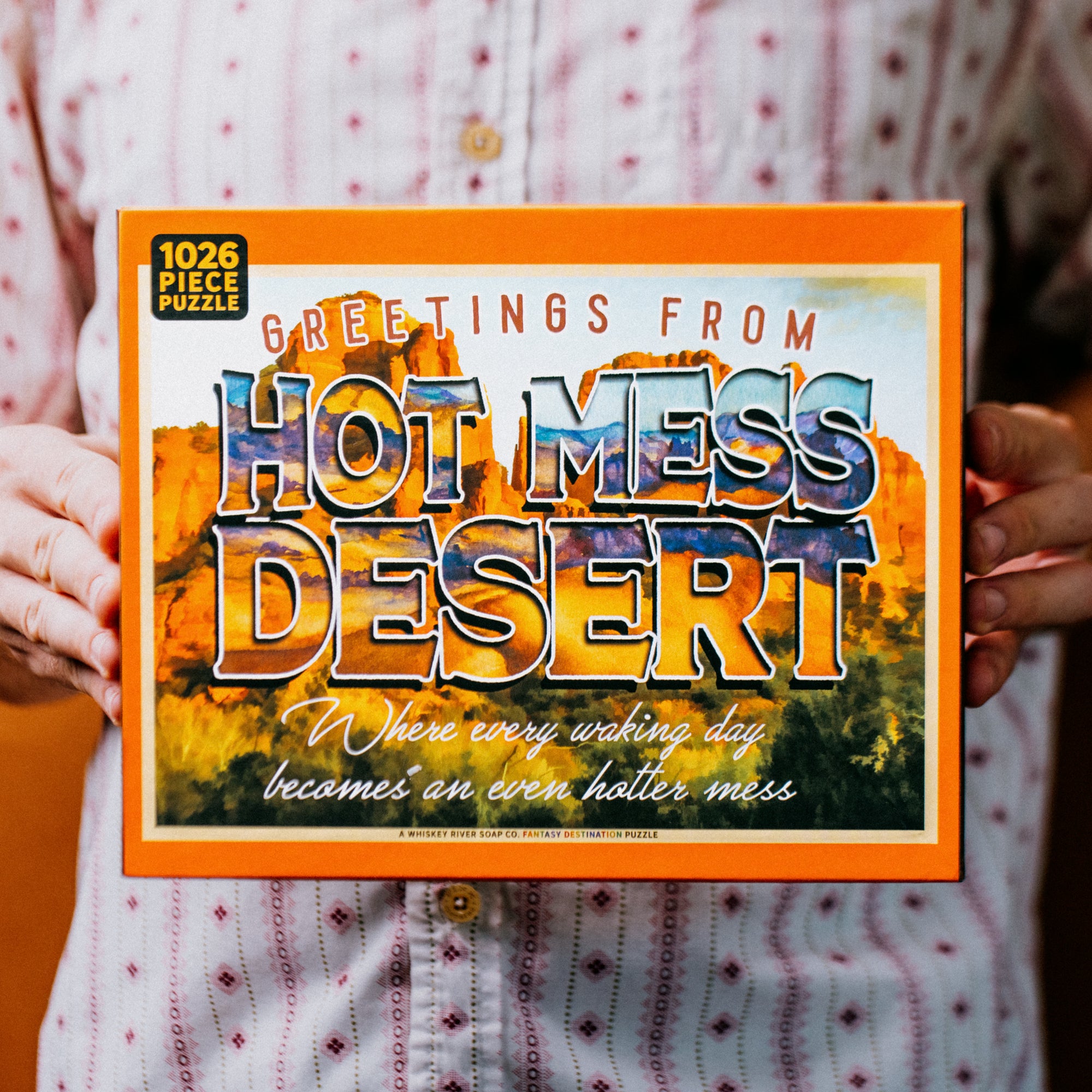 Greetings from the Hot Mess Desert - Puzzle