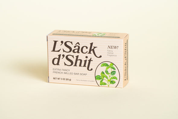 Sack of Shit - Fancy French Boxed Bar Soap