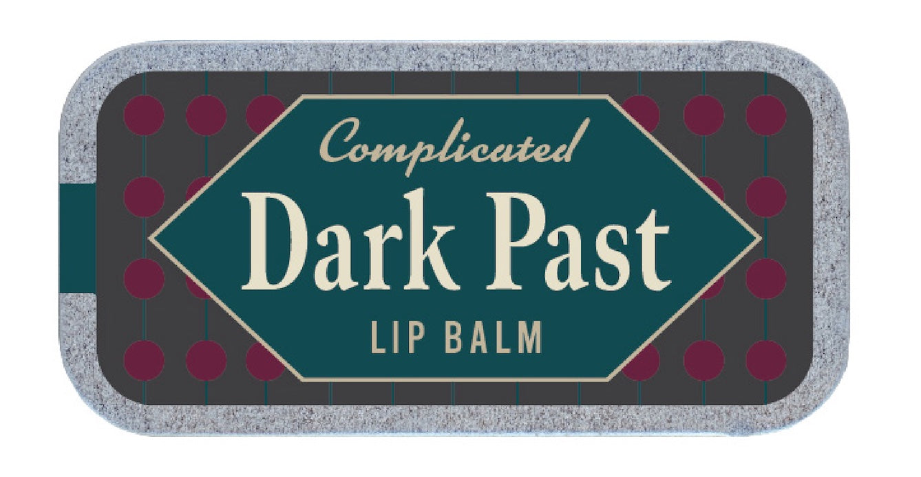 ’Dark Past’ Old School Lip Balm Tin - Lip Balm