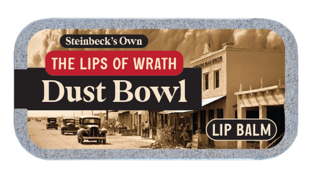 "The Lips Of Wrath" Old School Lip Balm Tin