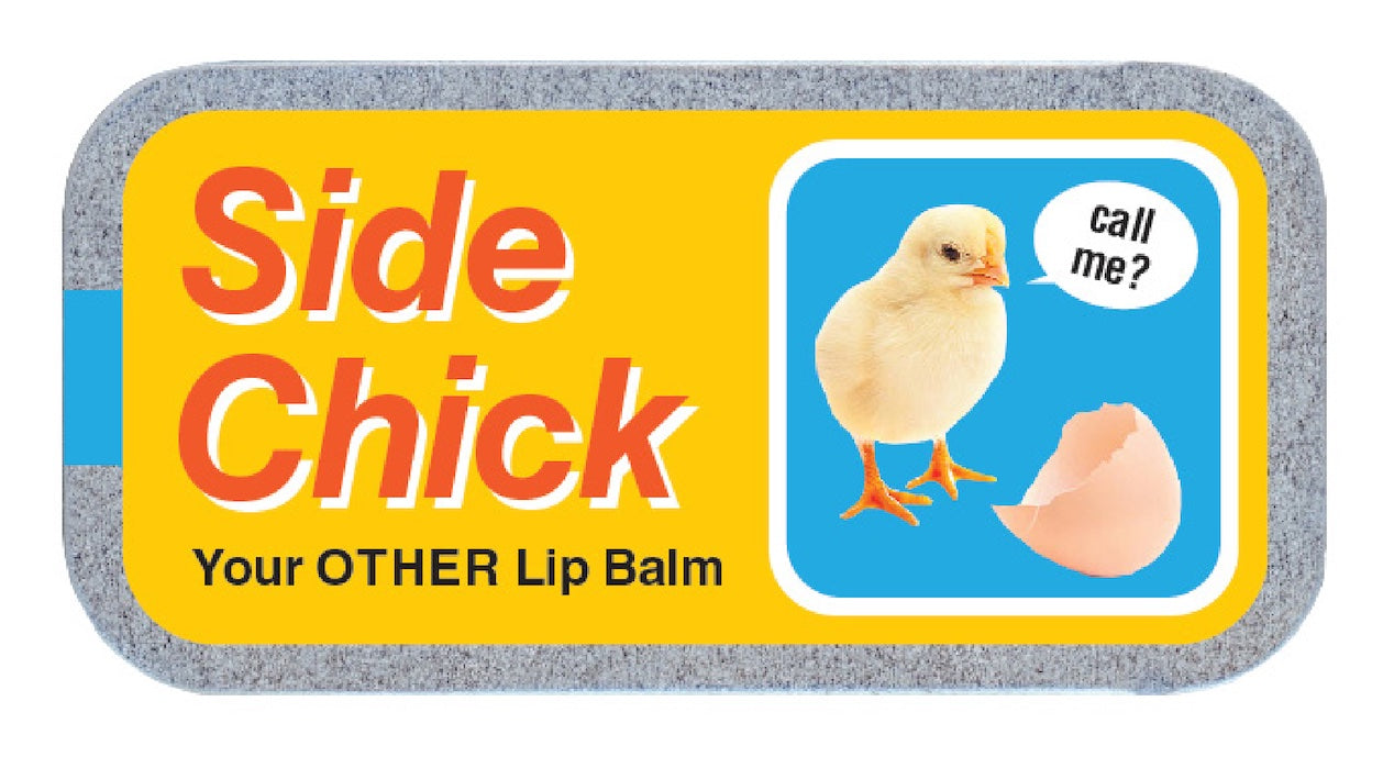 "Side Chick" Old School Lip Balm Tin