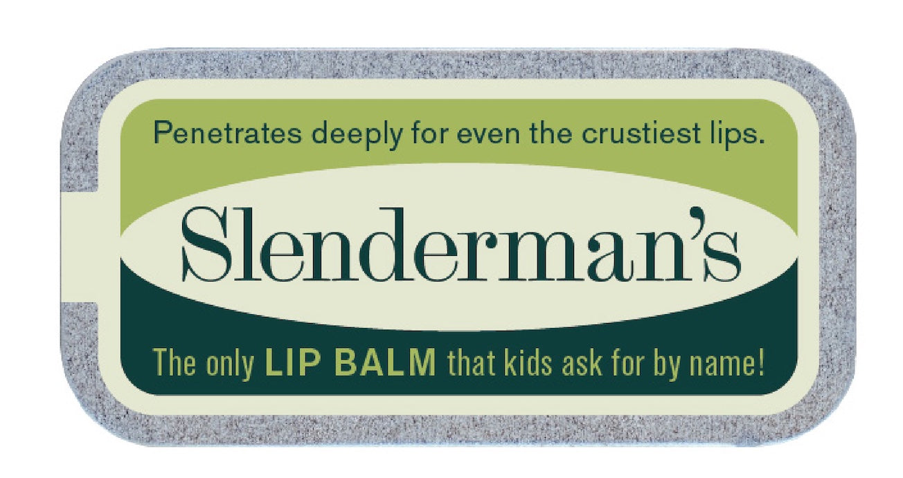 "Slenderman's" Old School Lip Balm Tin