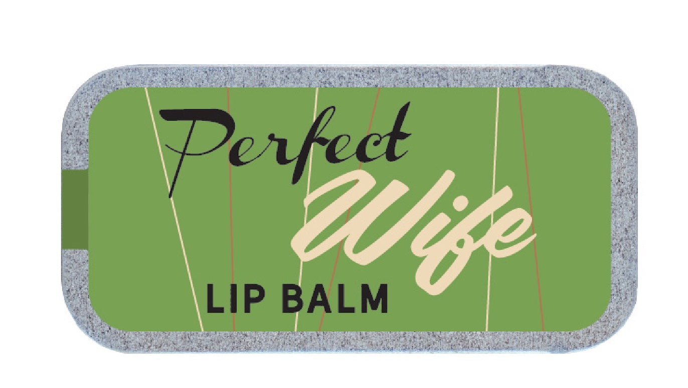 "Perfect Wife" Old School Lip Balm Tin