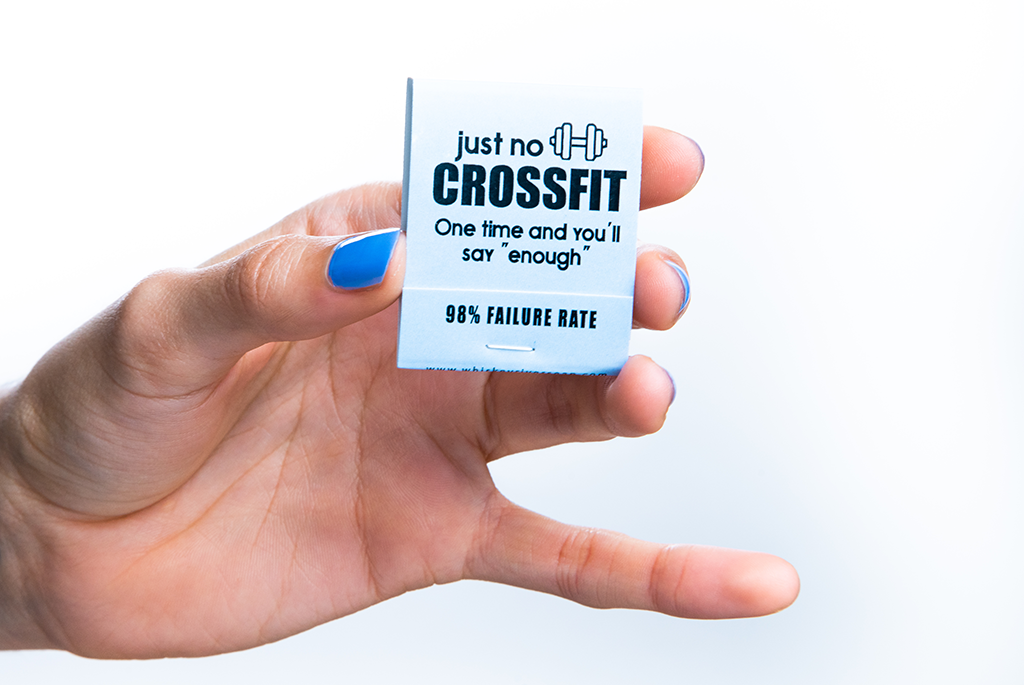 Old School Matchbooks Variety Pack: Crossfit - Matchbooks