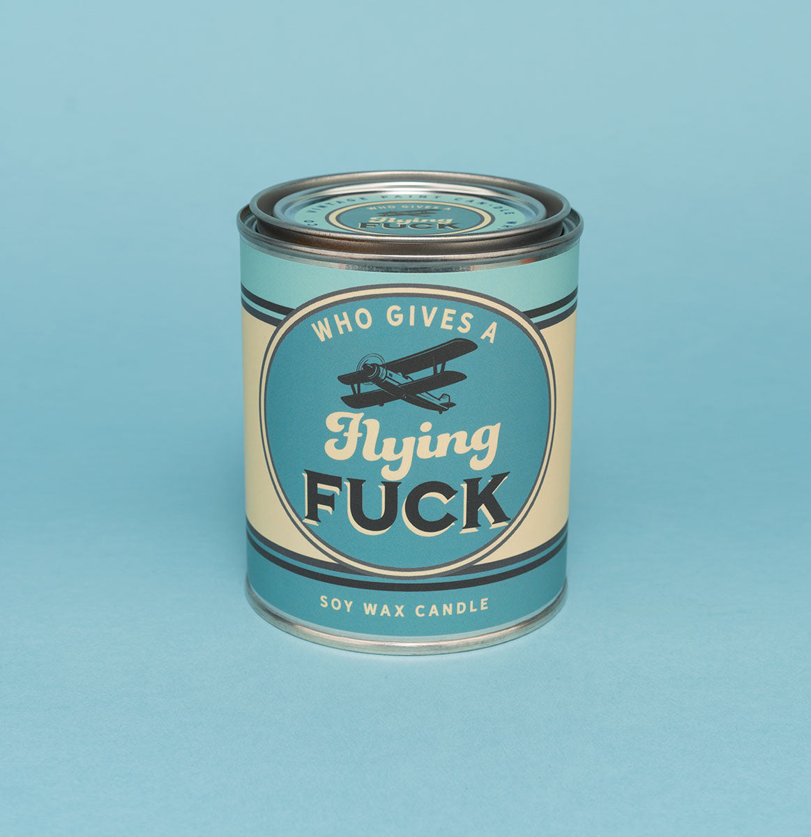 Who Gives a Flying Fuck? Vintage Paint Can·dle - Vintage Paint Can•dles