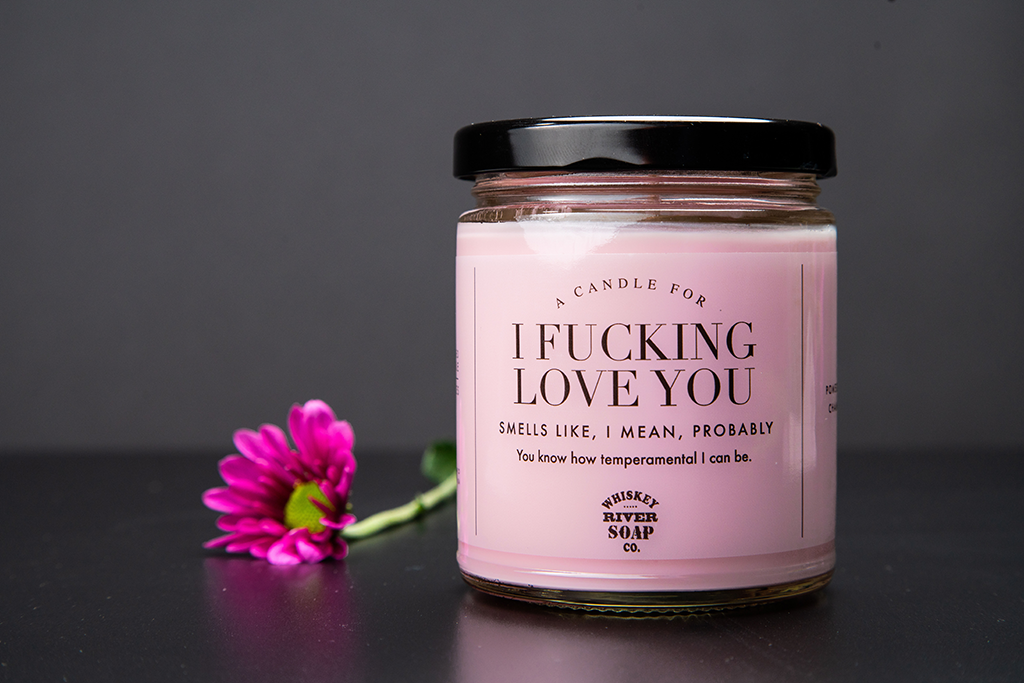 I Fucking Love You Candle - WTF