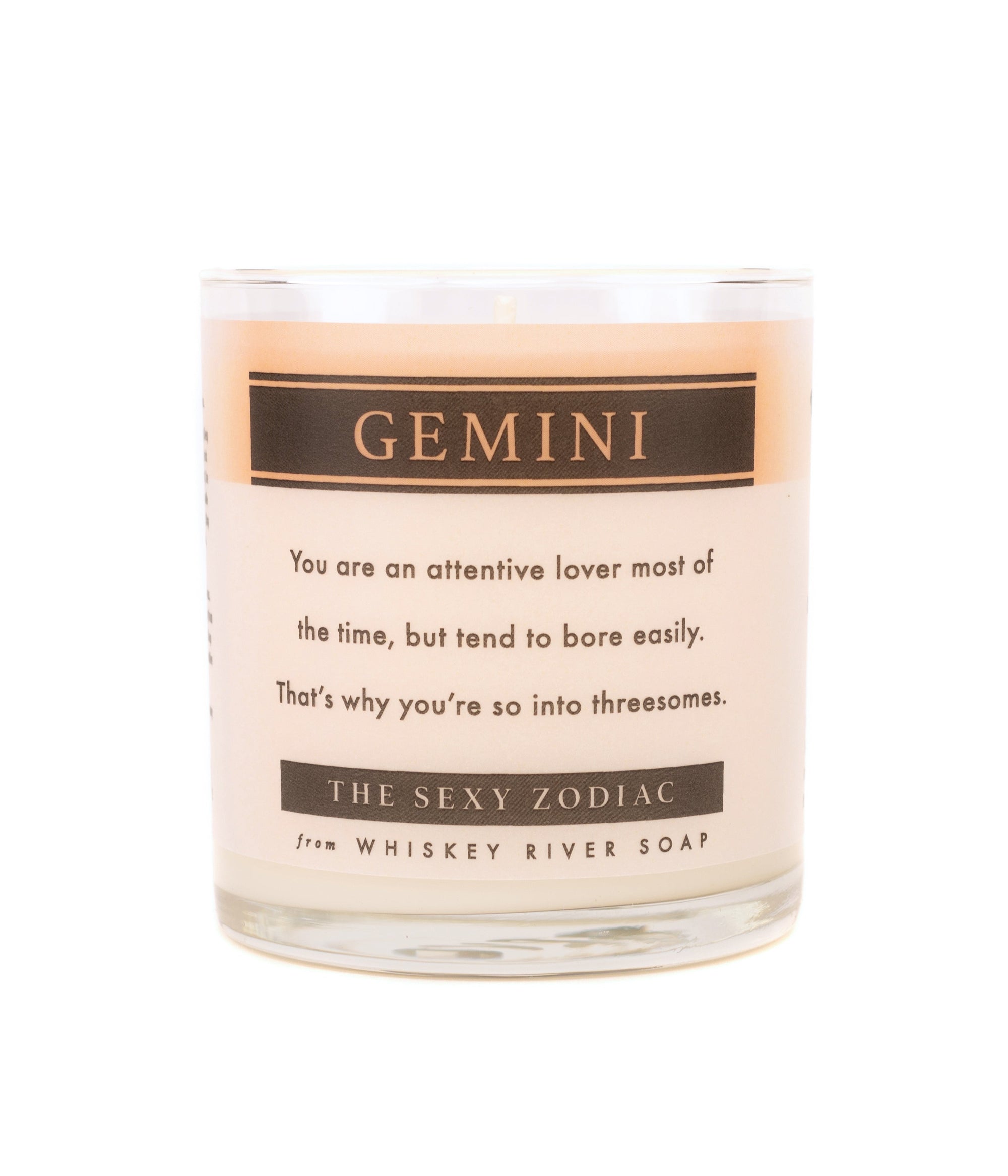 Gemini Sexy Zodiac Candle