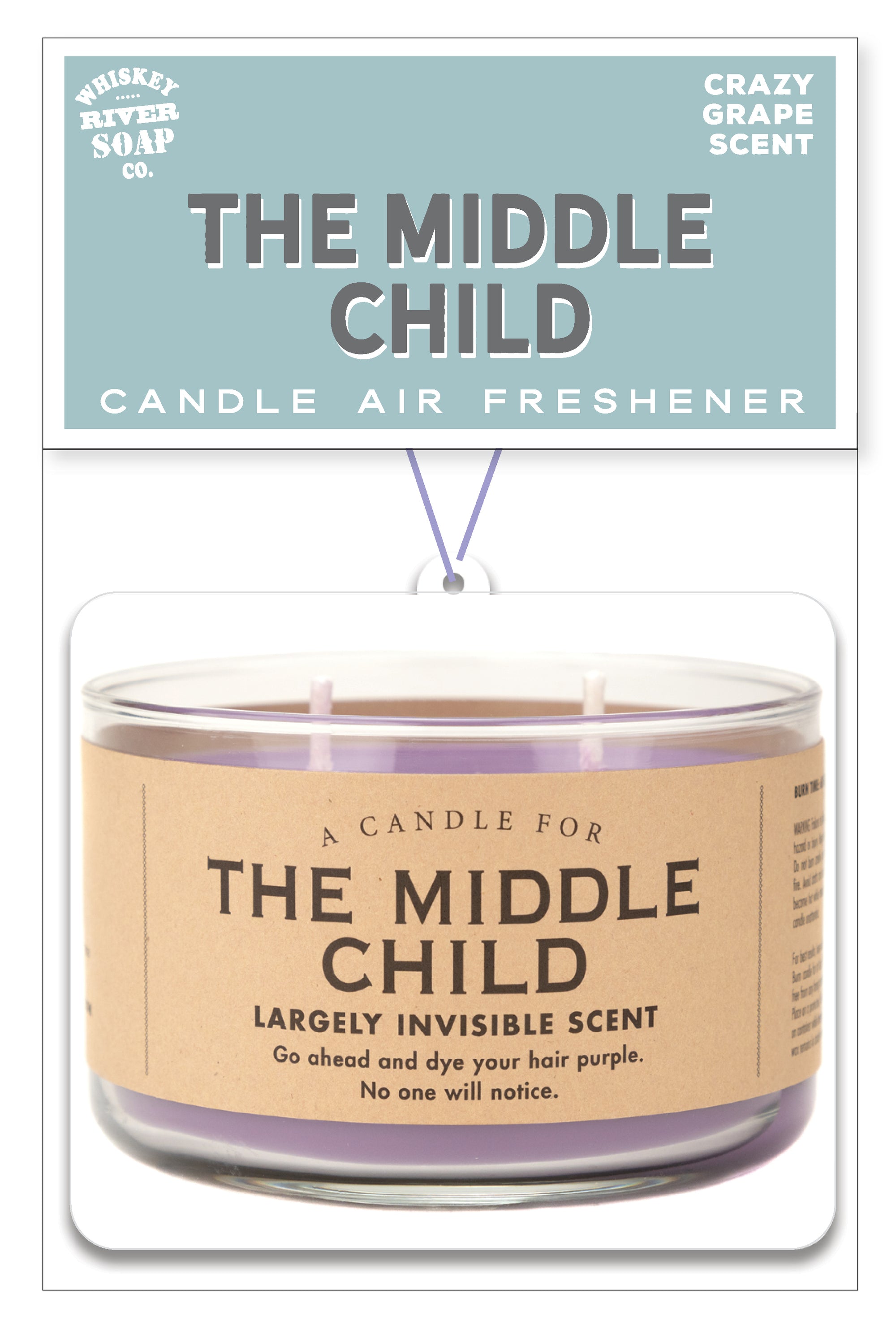 Middle Child Air Freshener - Air Freshener